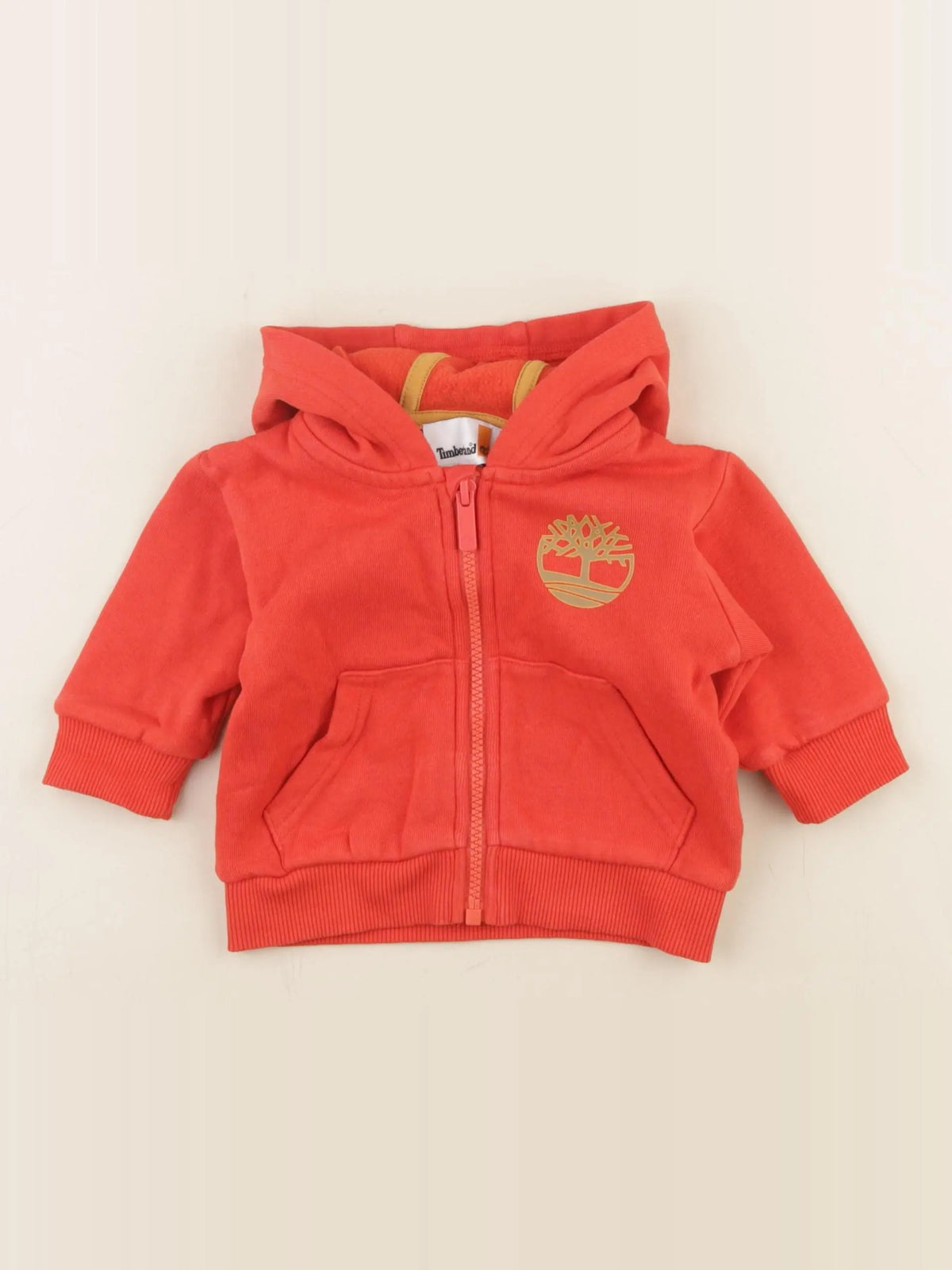 Timberland - sweat orange - 6 mois