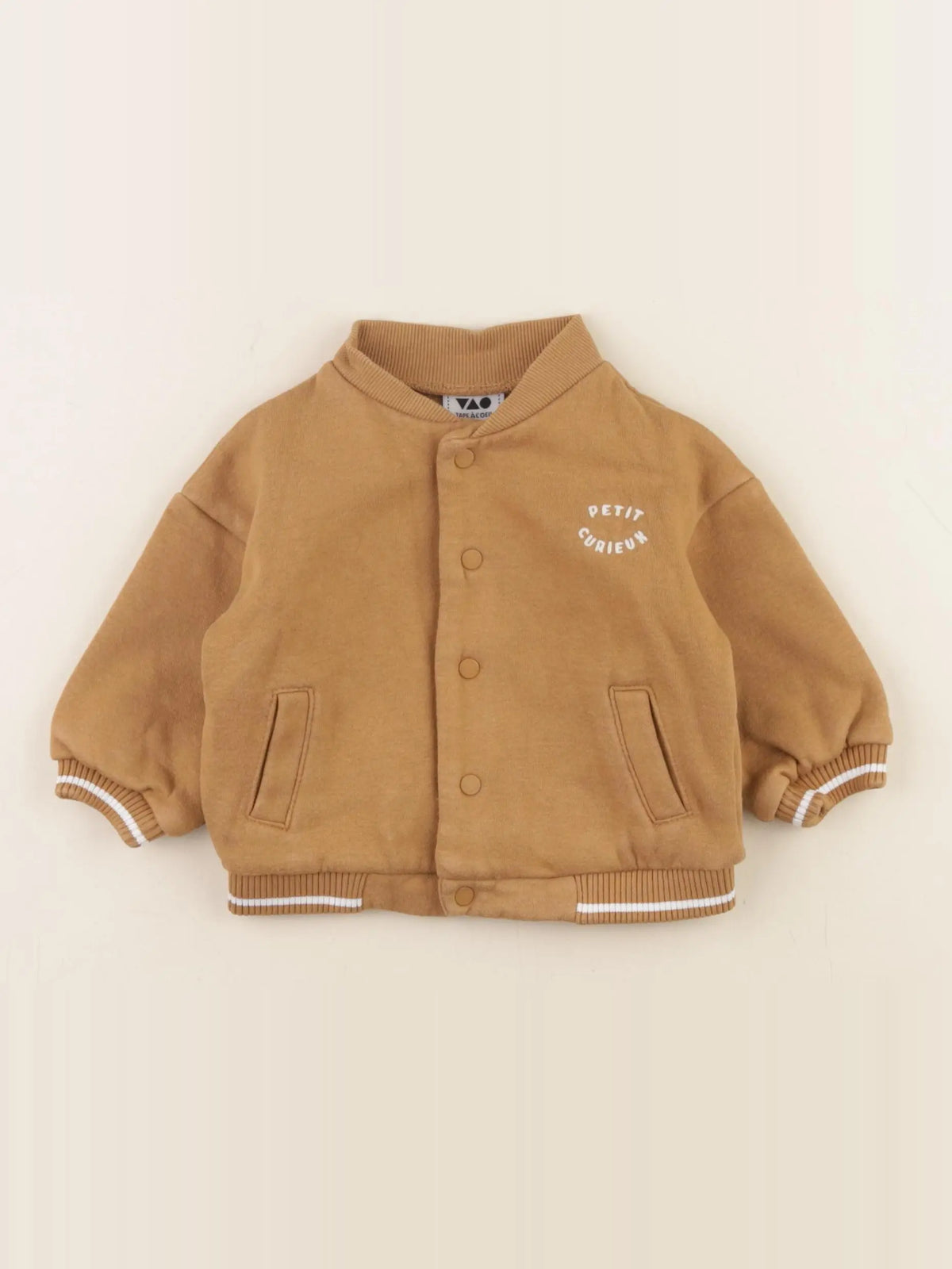 Tape à l'oeil - sweat beige - 6 mois