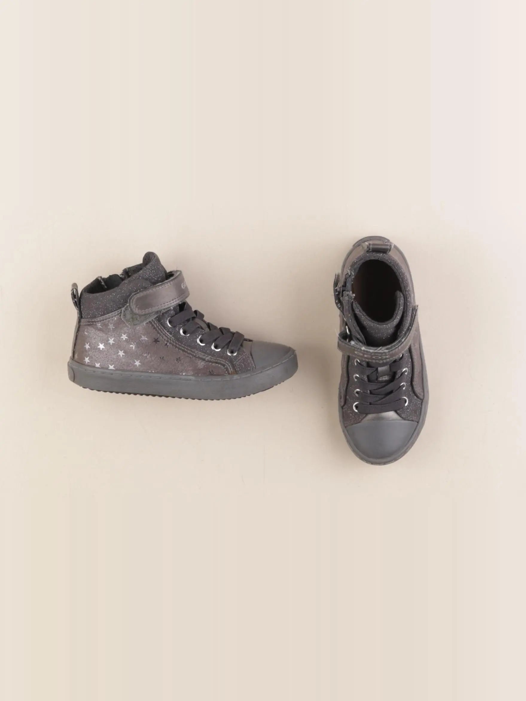 Geox - boots gris, argent - pointure 28
