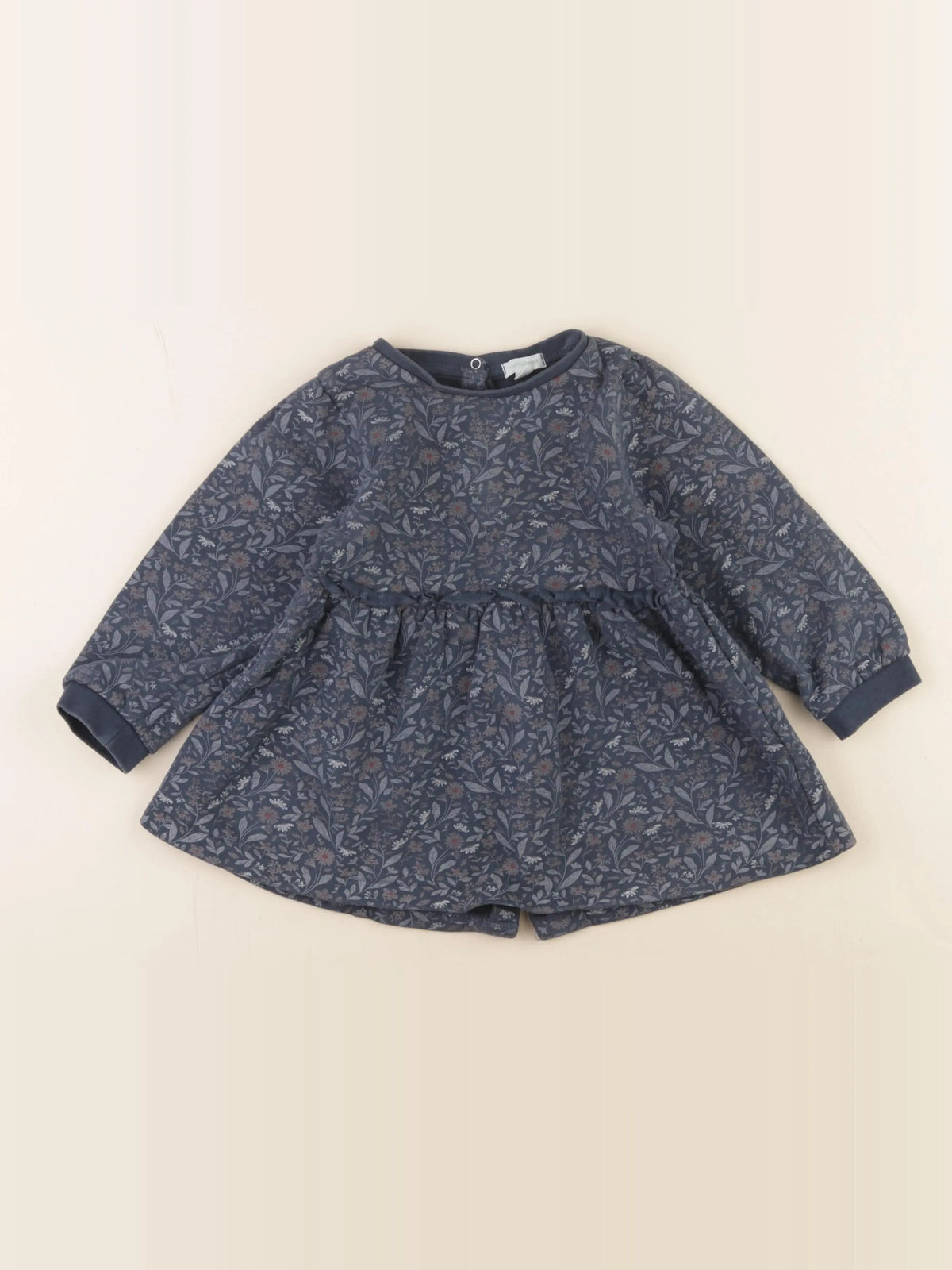 Vertbaudet - robe bleu - 36 mois