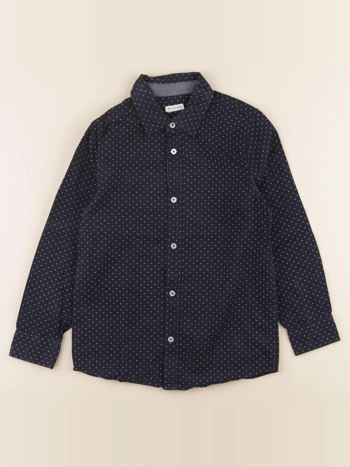 Vertbaudet - chemise bleu - 10 ans