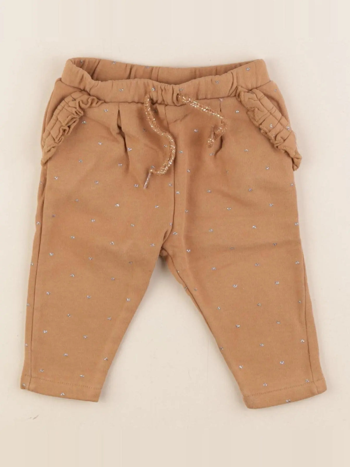 Vertbaudet - pantalon marron - 6 mois