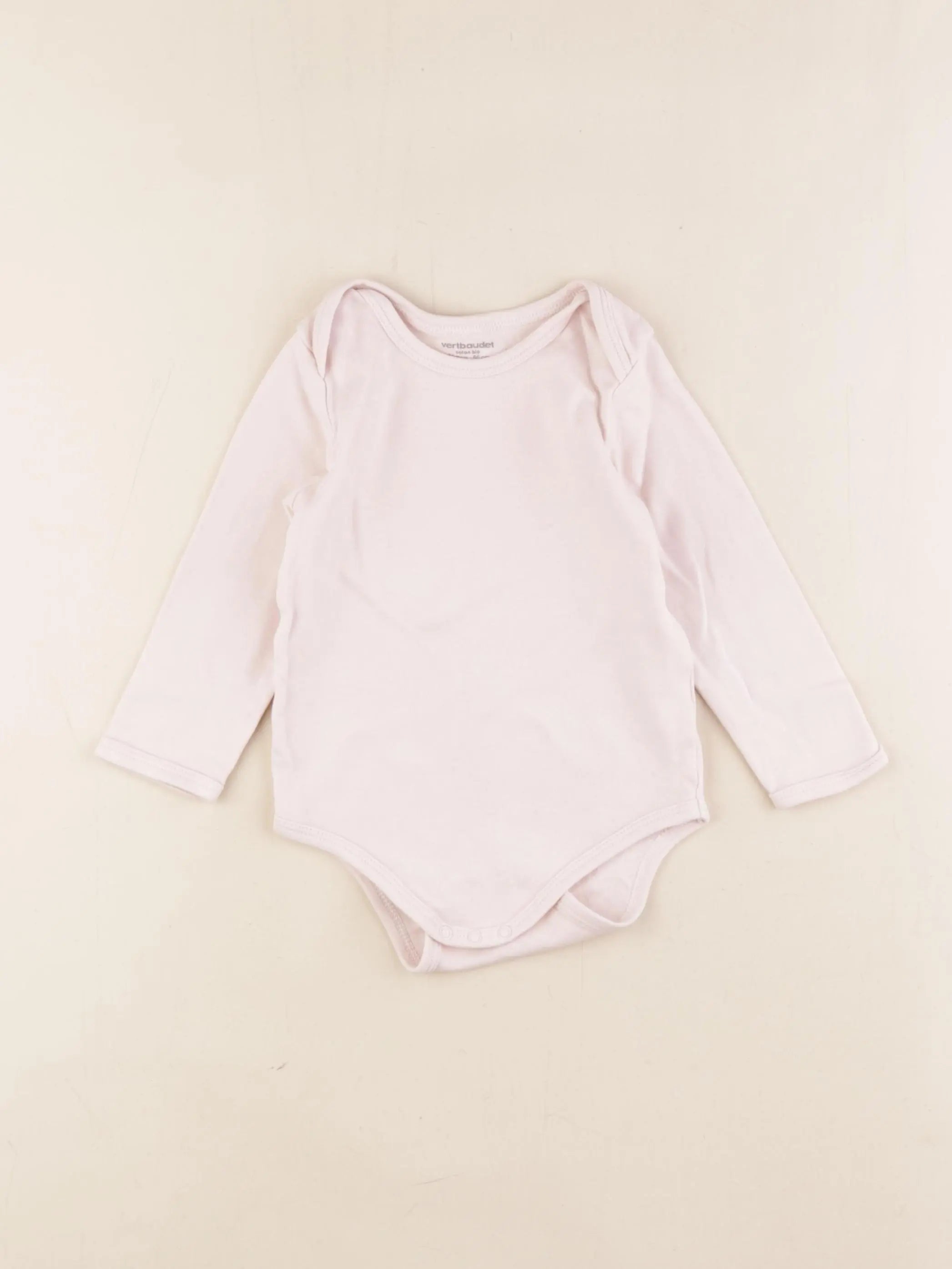 Vertbaudet - body rose - 24 mois