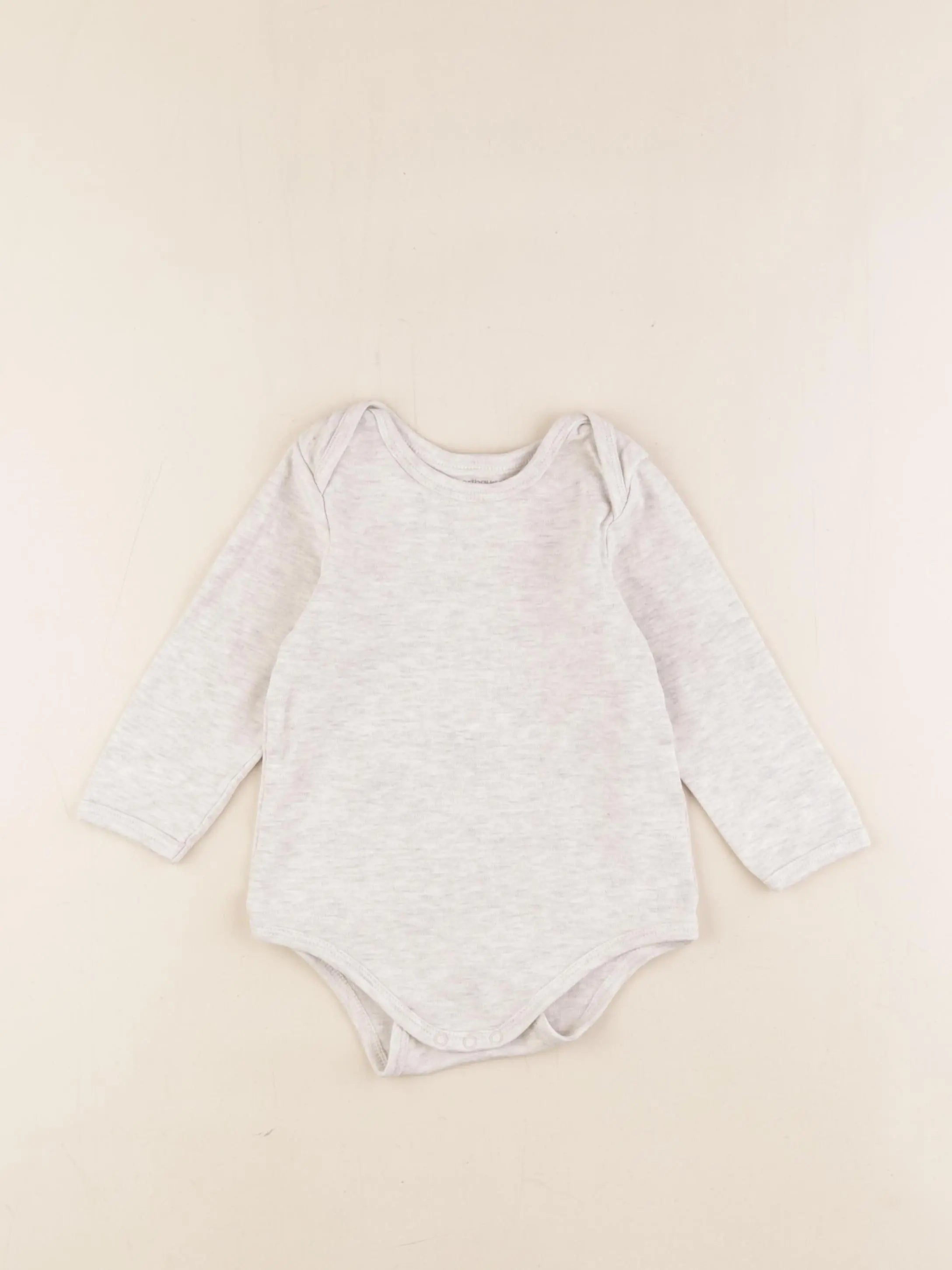 Vertbaudet - body beige - 24 mois