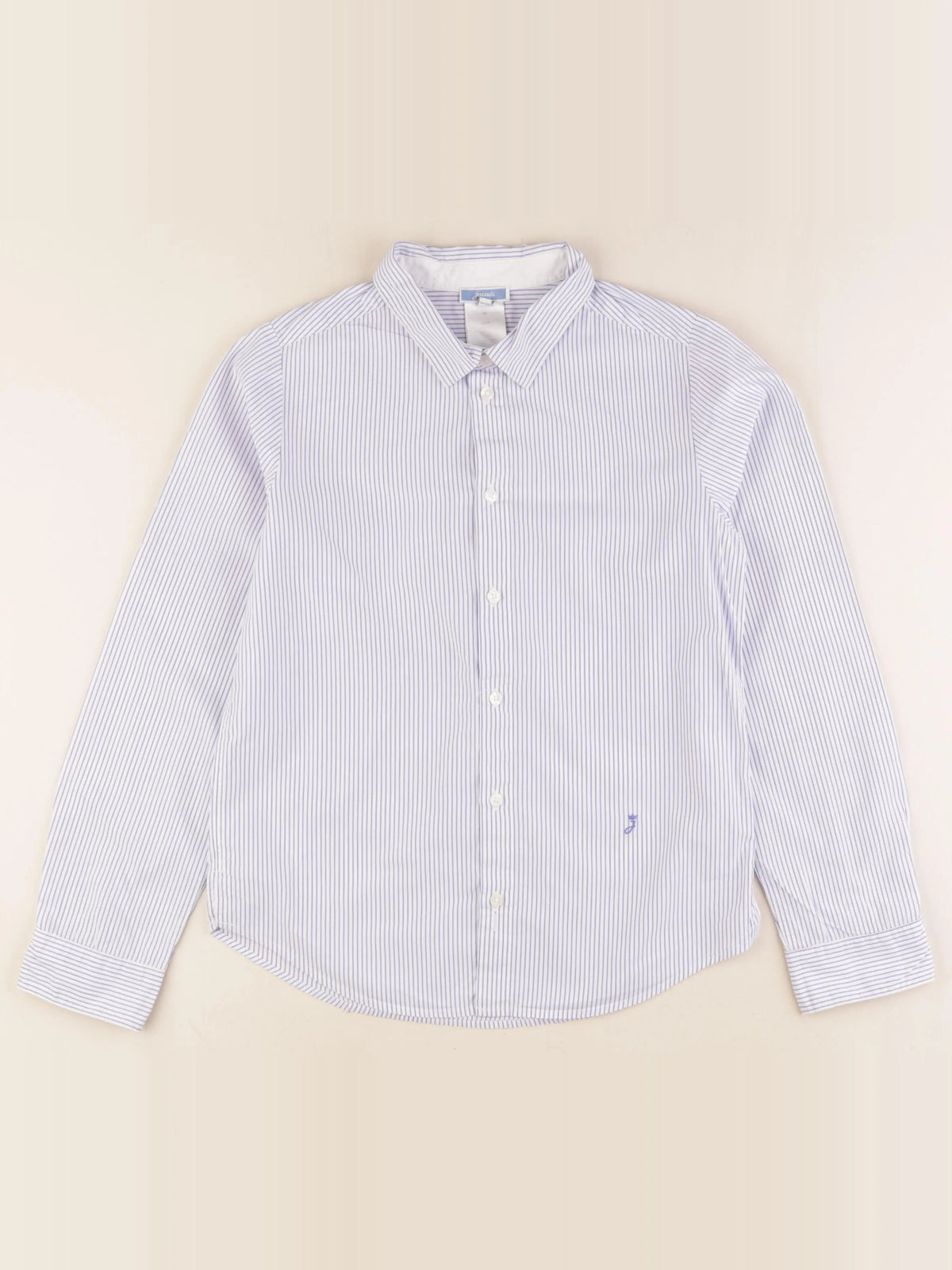 Jacadi - chemise blanc, bleu - 12 ans