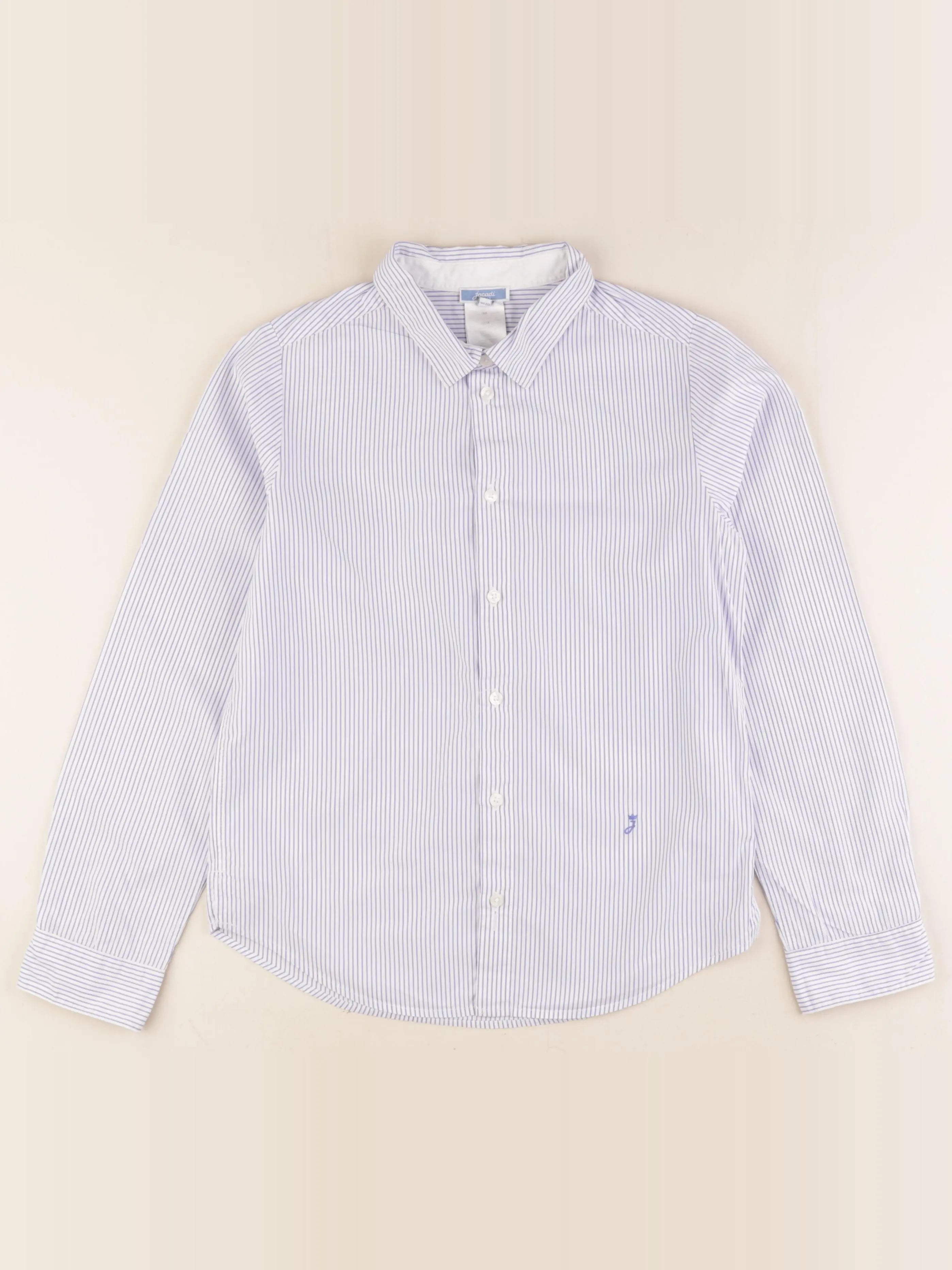 Jacadi - chemise blanc, bleu - 12 ans