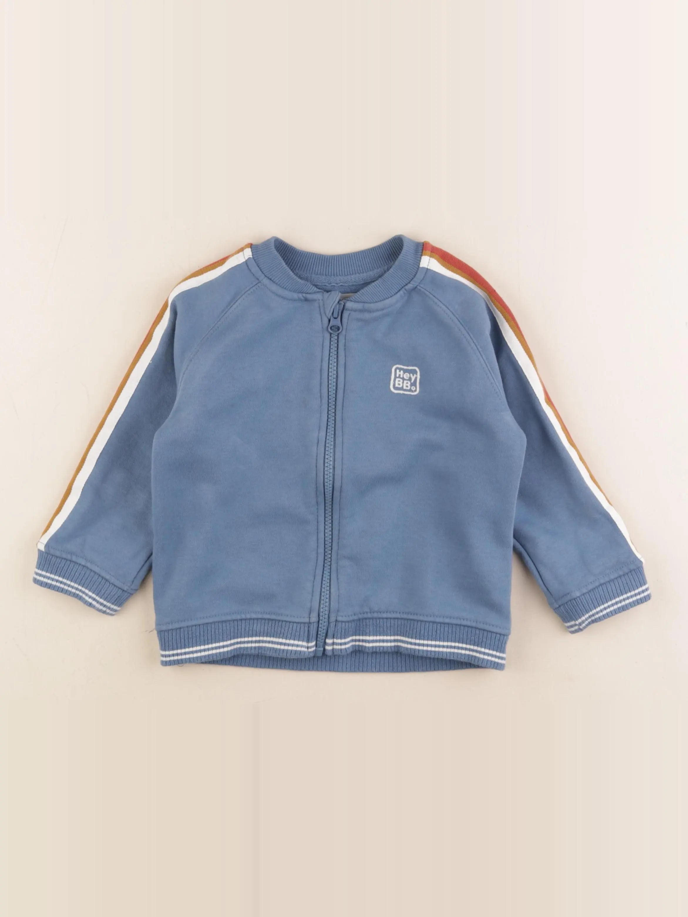 Boutchou - sweat bleu - 36 mois