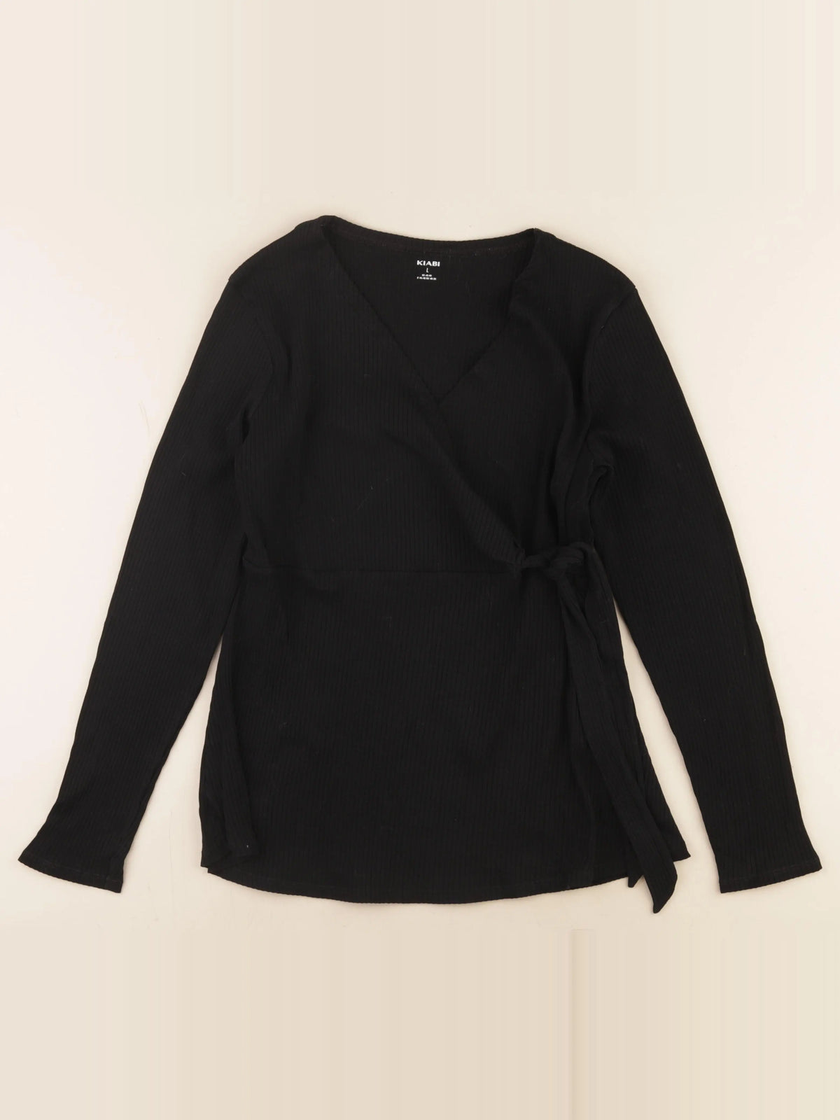 Kiabi - tee-shirt grossesse, allaitement noir - l