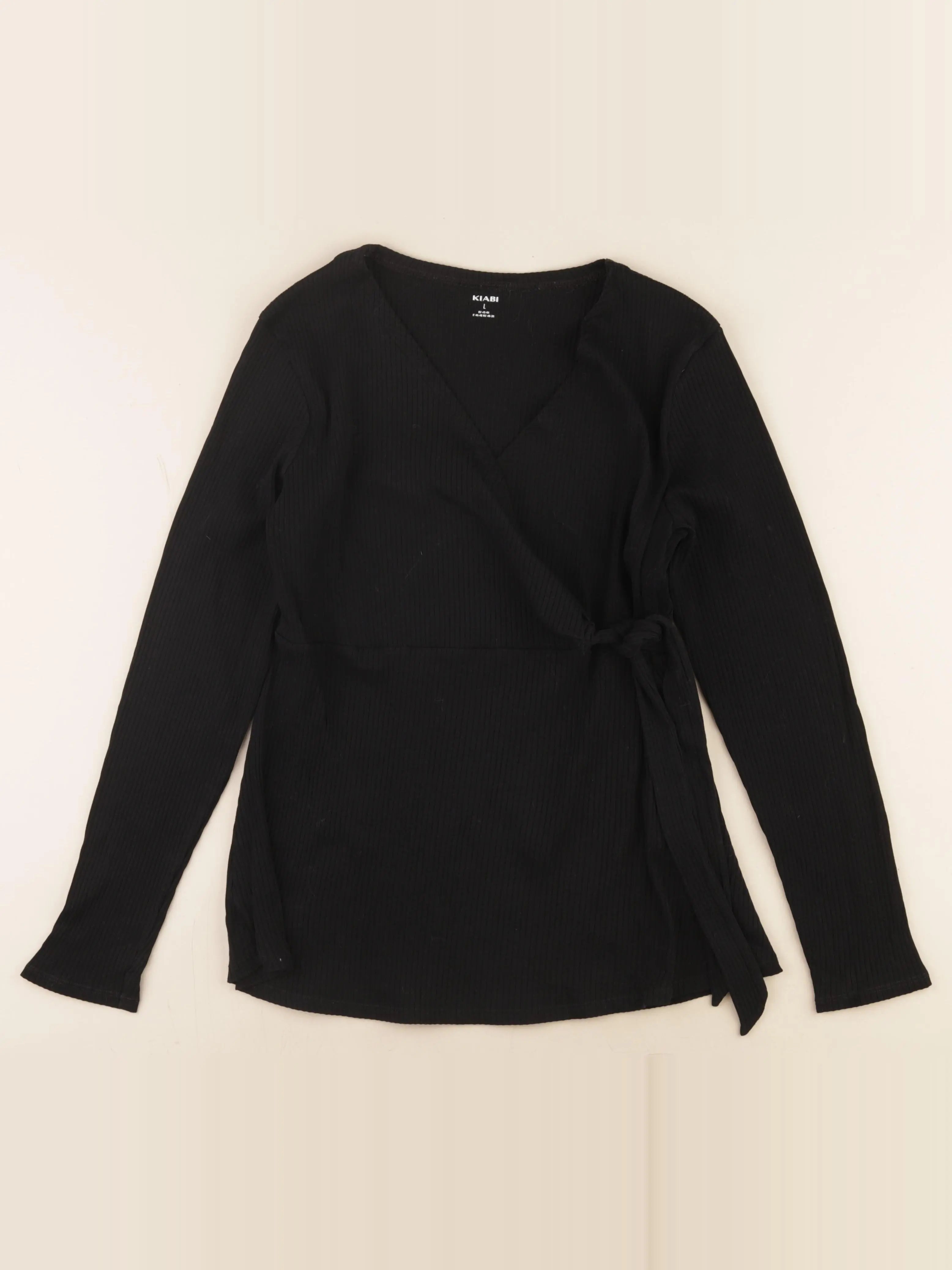 Kiabi - tee-shirt grossesse, allaitement noir - l