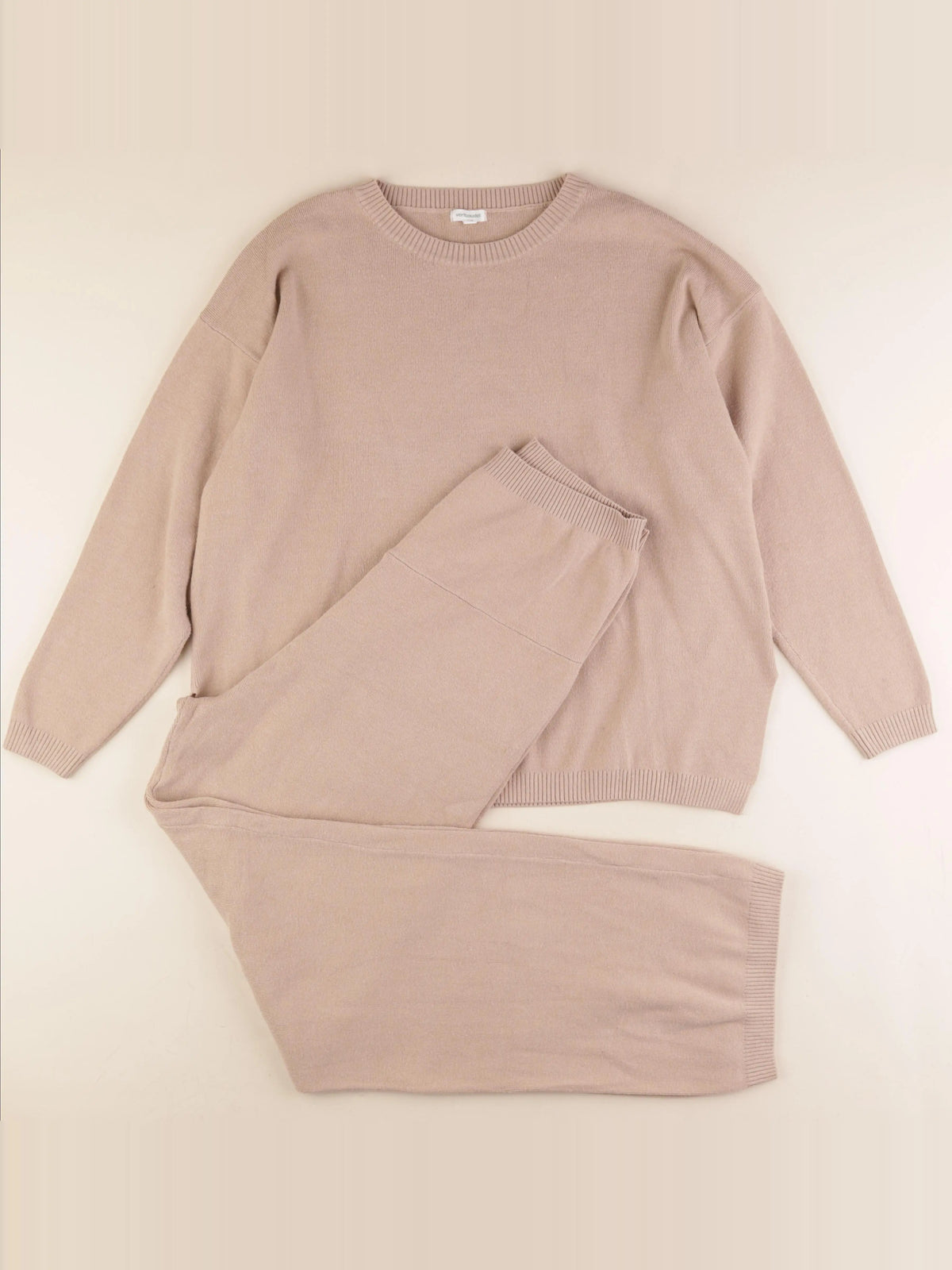 Vertbaudet - ensemble 2 pieces grossesse beige - 42 à 44