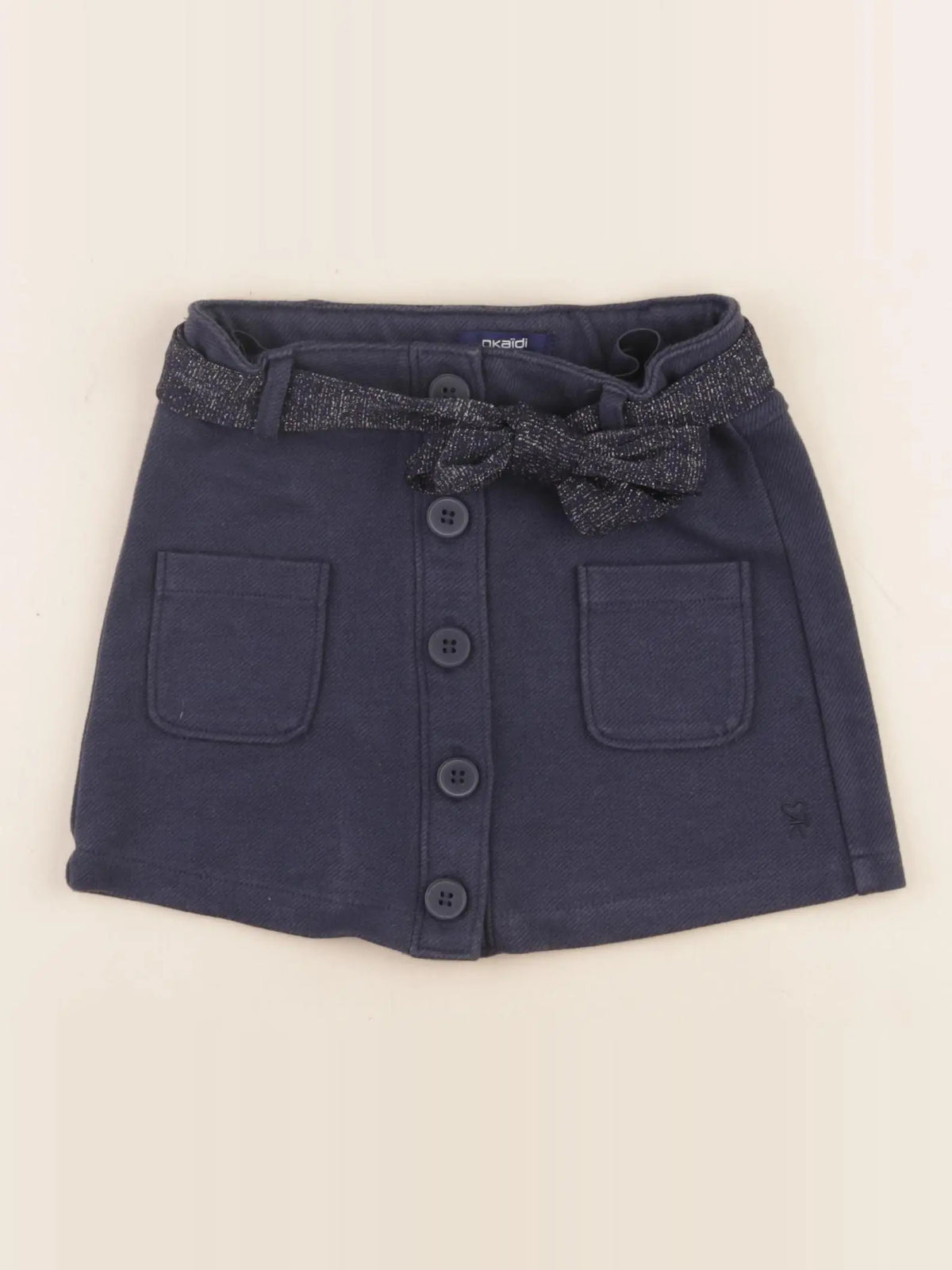 Okaidi - jupe bleu - 4 ans