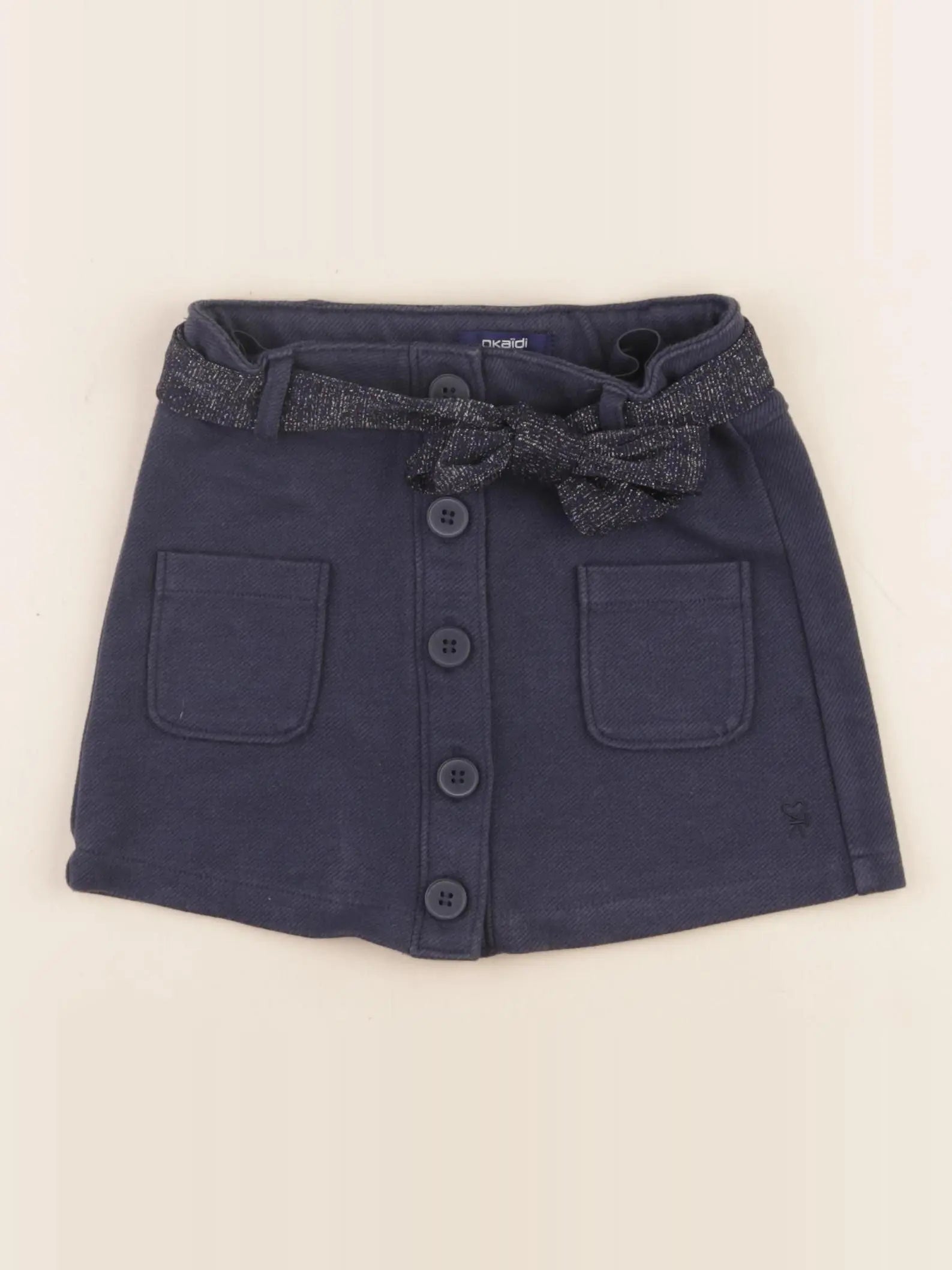 Okaidi - jupe bleu - 4 ans