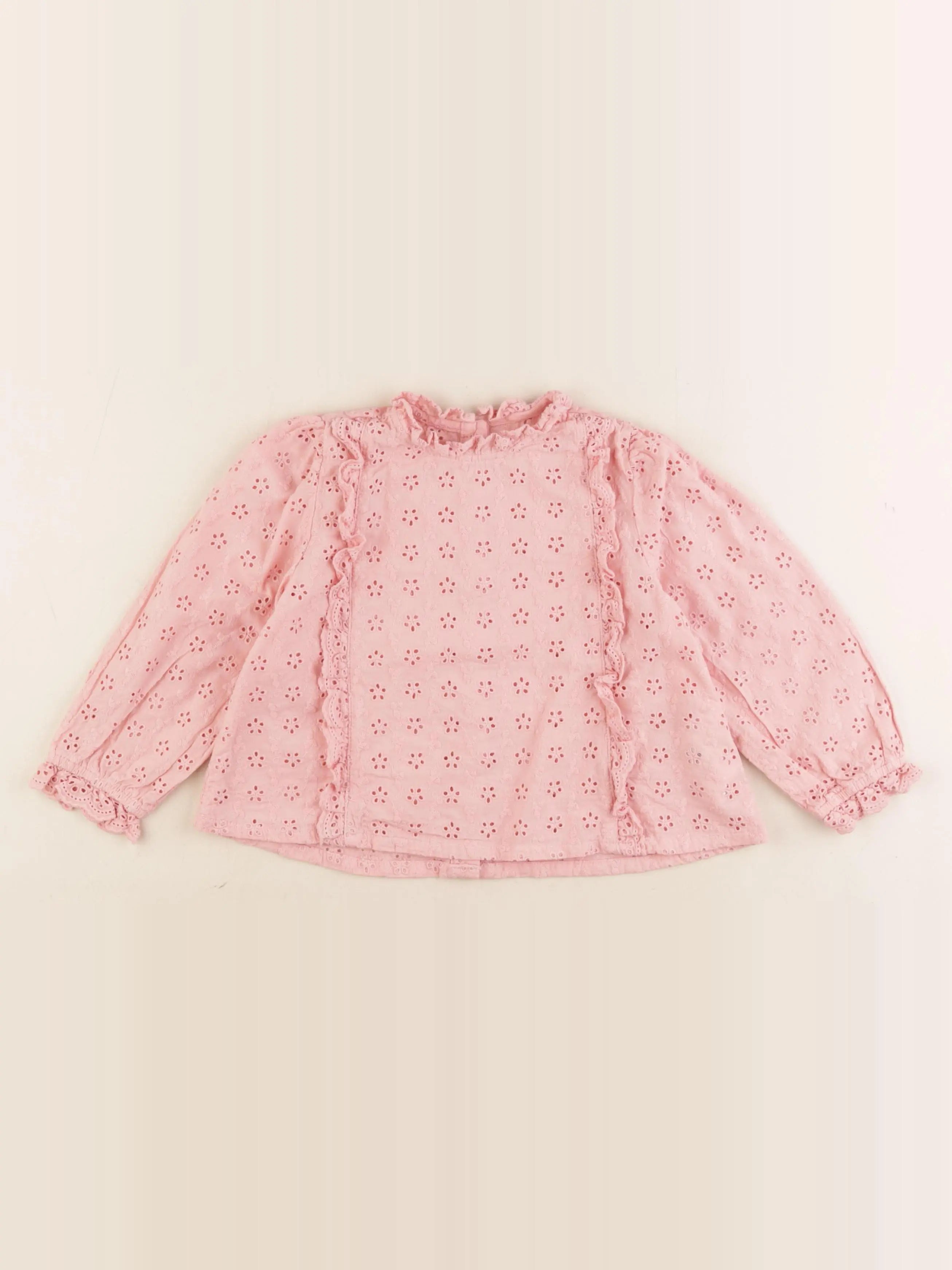 Vertbaudet - blouse rose - 36 mois