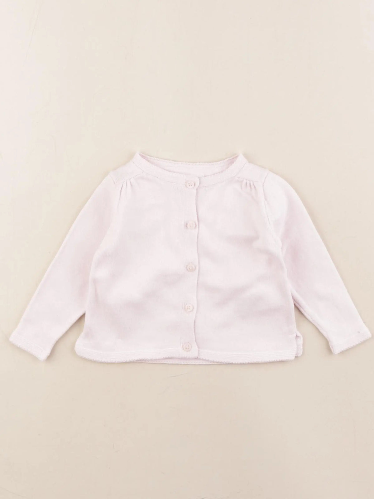 Tape à l'oeil - gilet rose - 3 mois