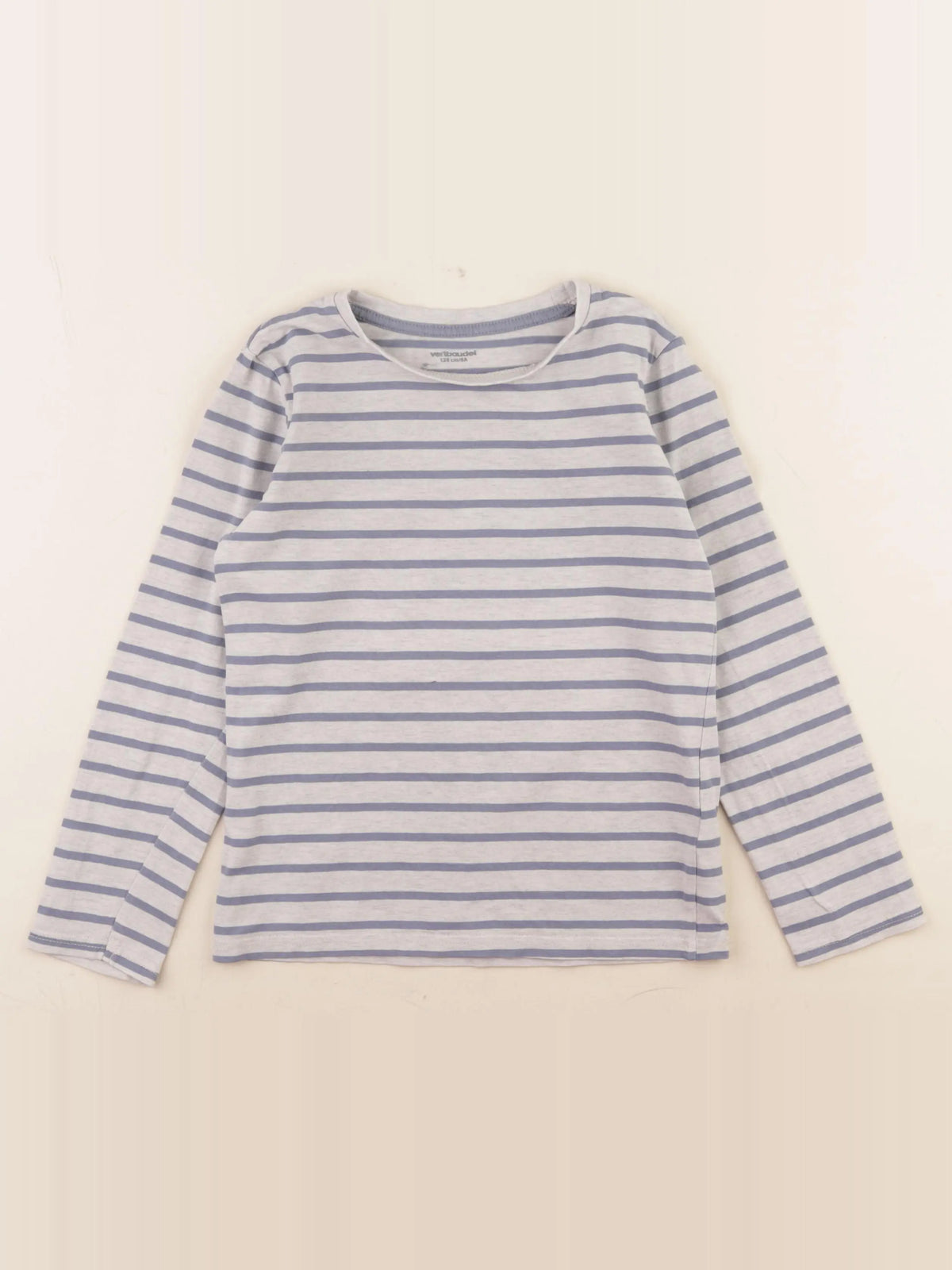 Vertbaudet - tee-shirt gris - 8 ans
