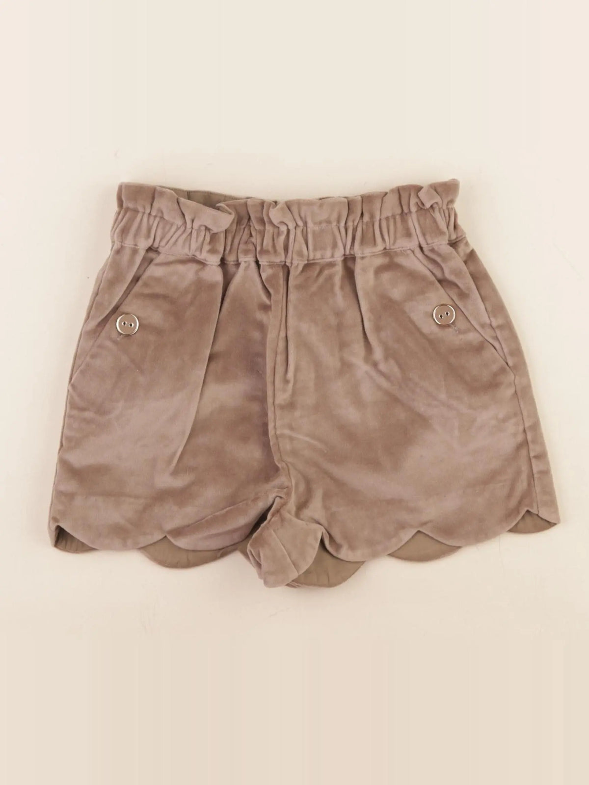 Vertbaudet - short marron - 8 ans