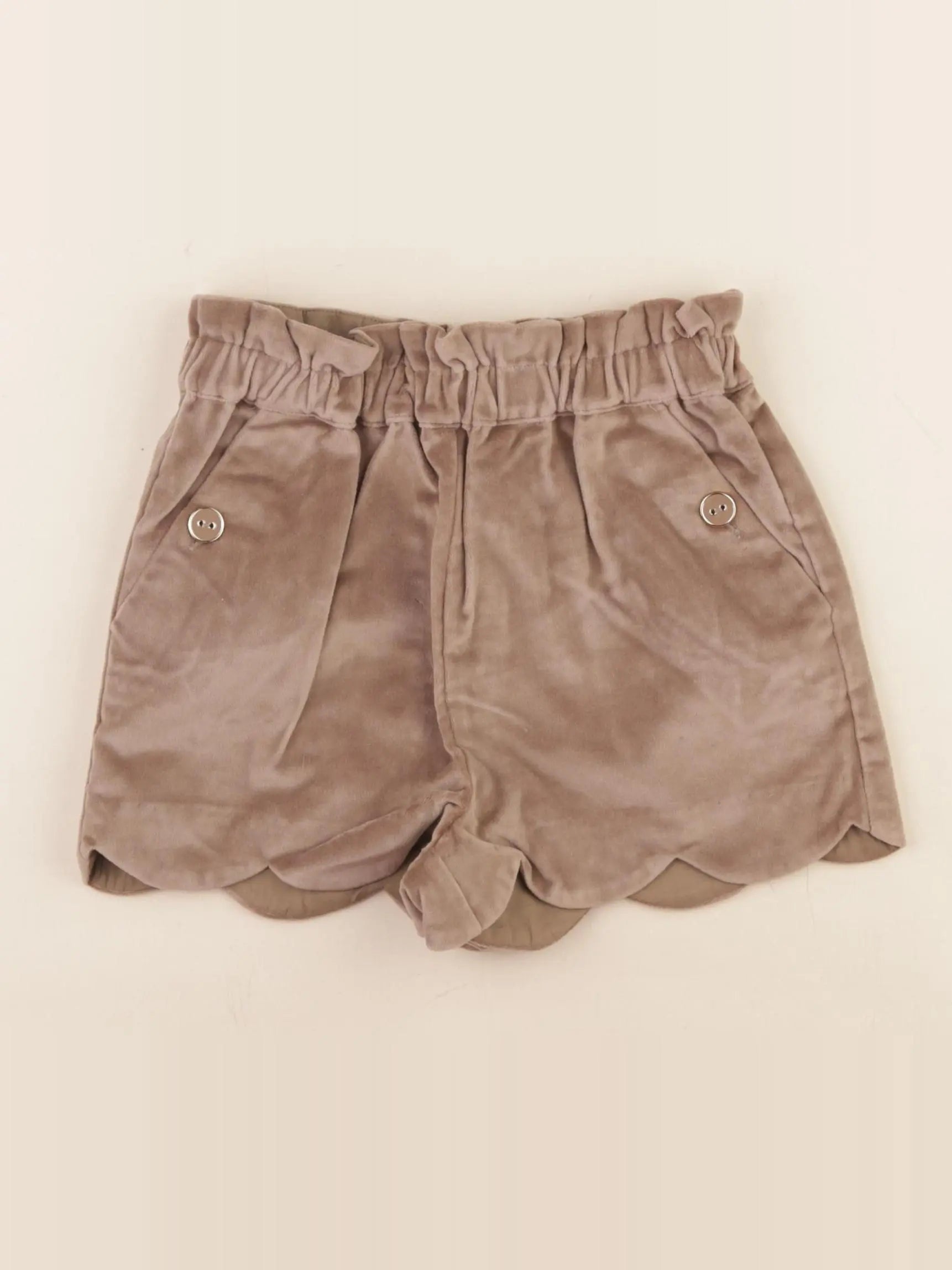 Vertbaudet - short marron - 8 ans
