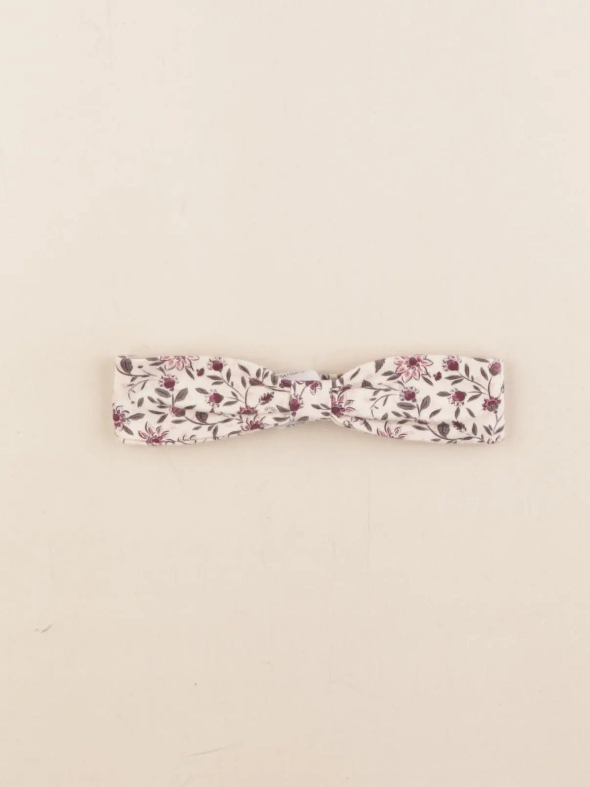 Vertbaudet - bandeau rose, blanc - 12 mois
