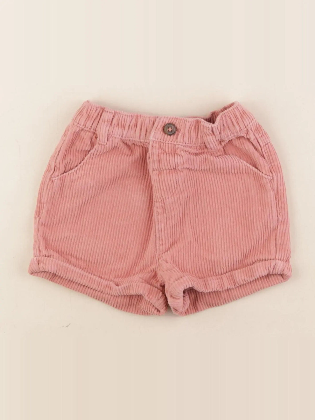 Vertbaudet - short rose - 18 mois