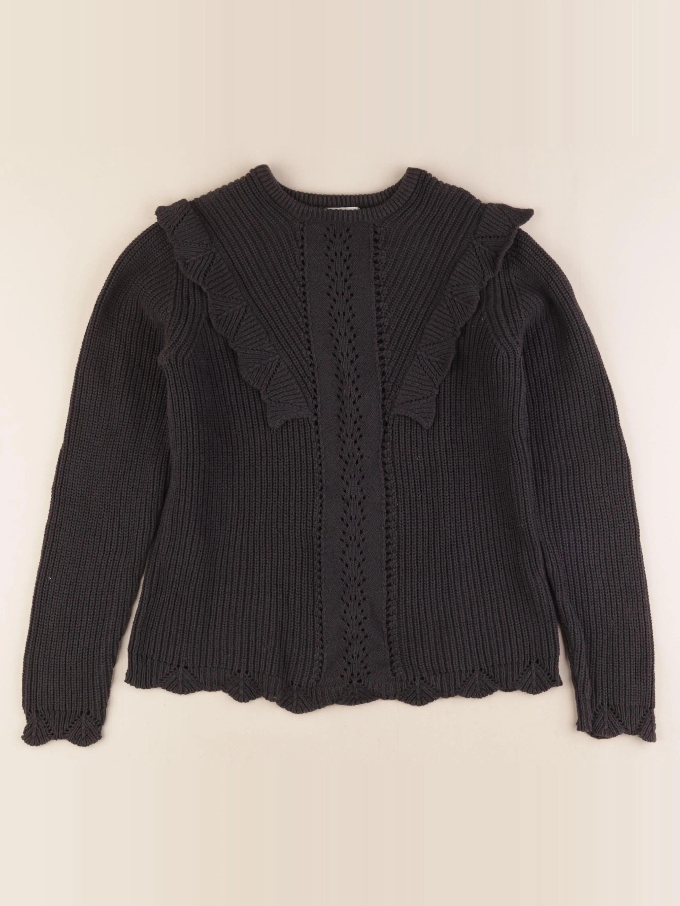 Vertbaudet - pull gris - 12 ans
