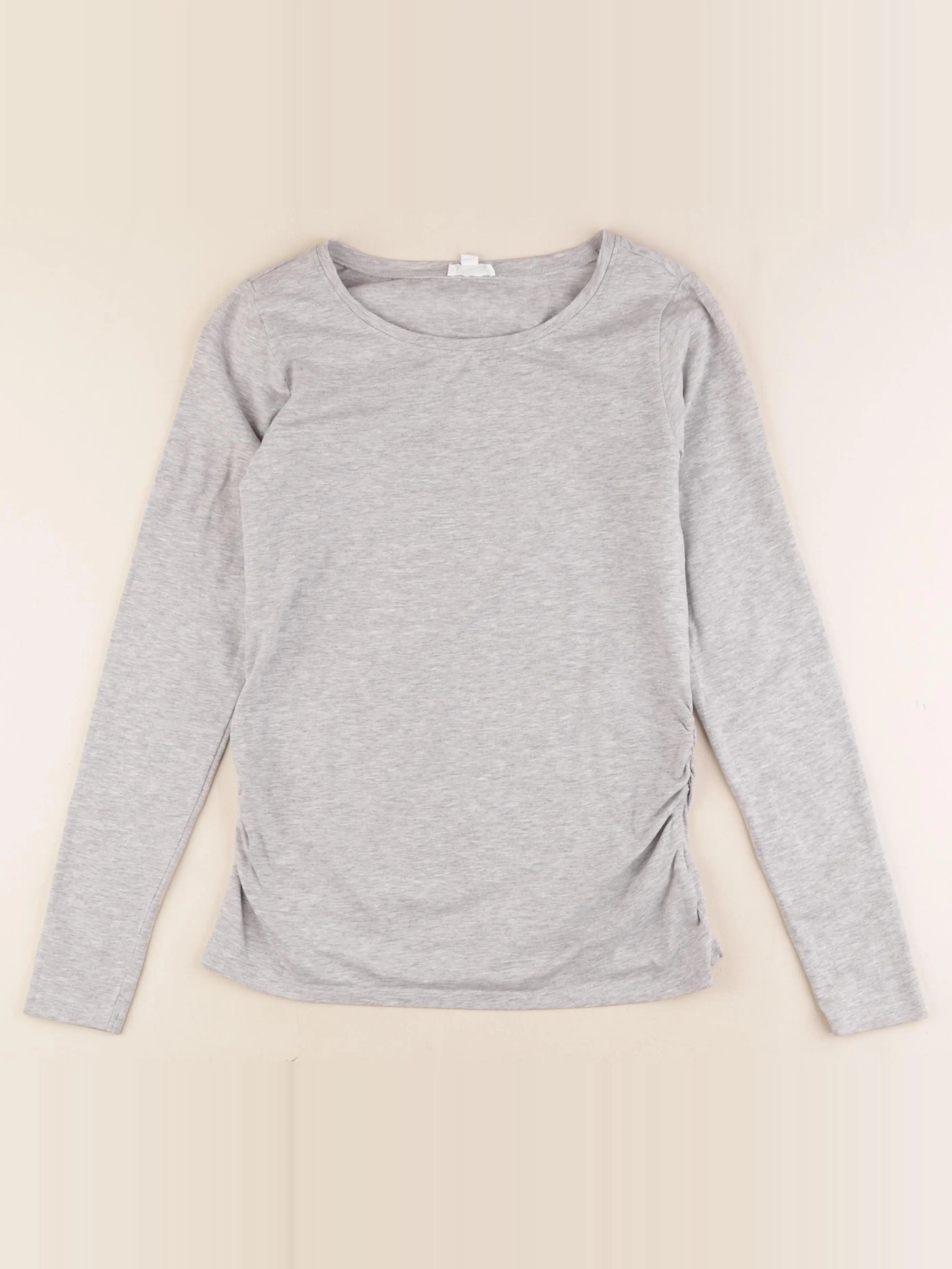 Vertbaudet - tee-shirt grossesse gris - 34 à 36