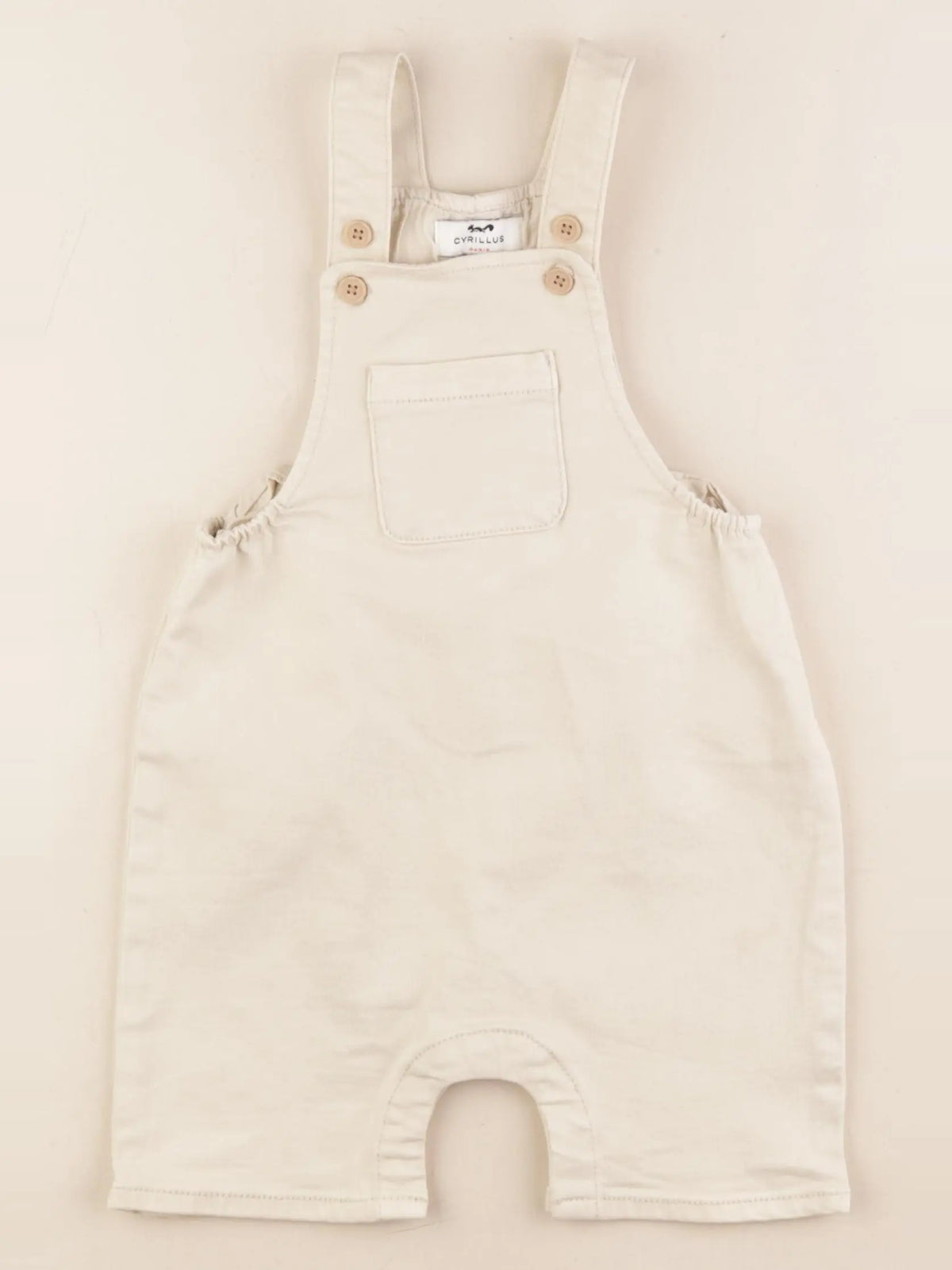 Cyrillus - salopette beige - 24 mois