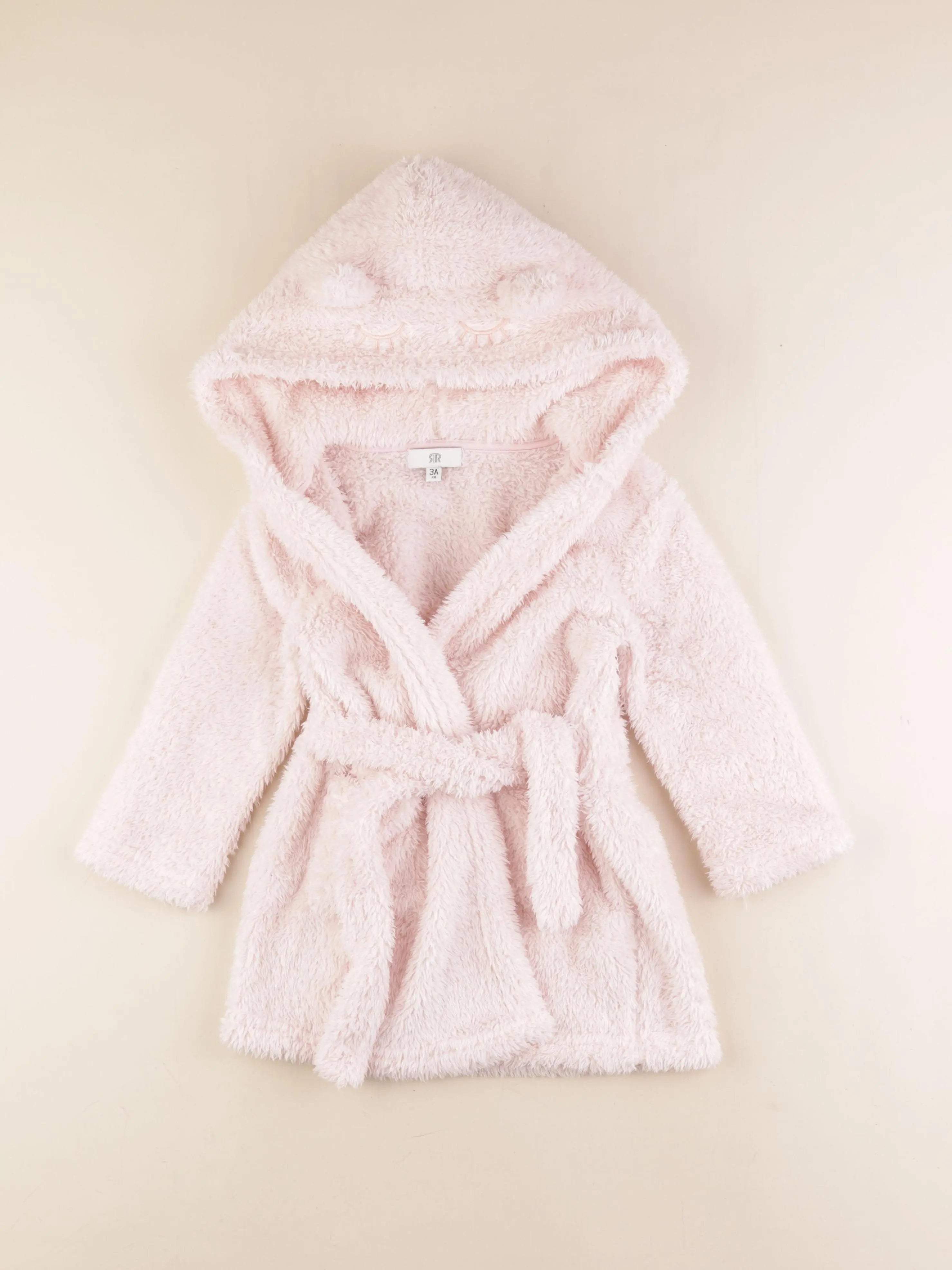 La Redoute - robe de chambre rose - 3 ans