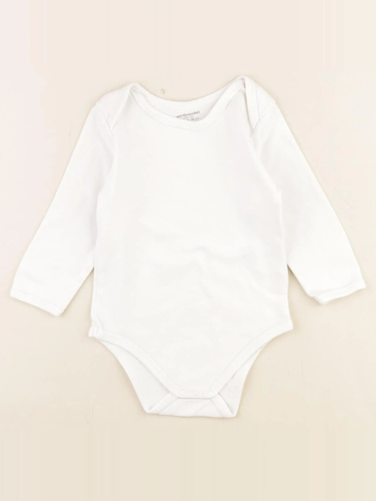 Vertbaudet - body blanc - 24 mois