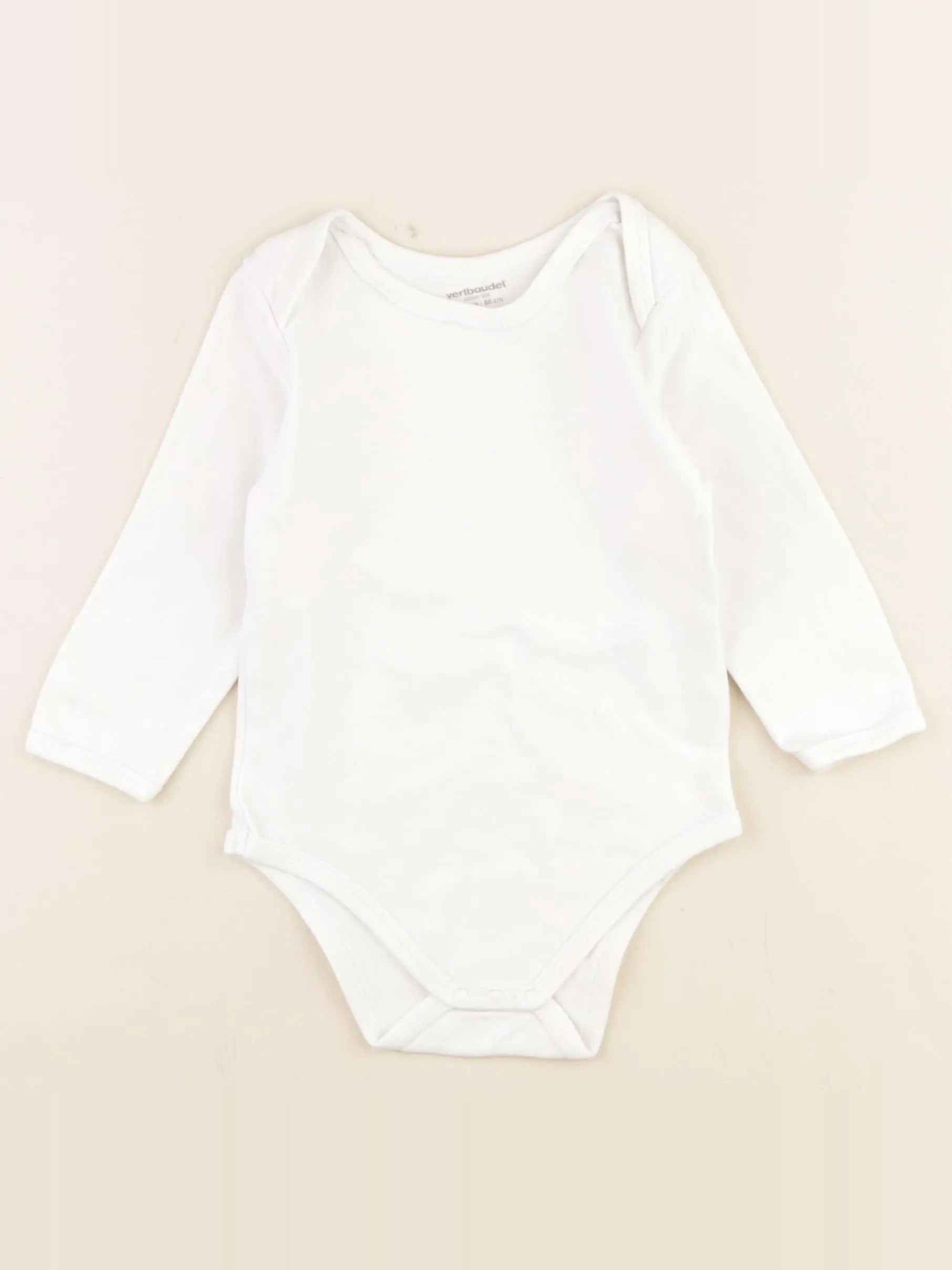 Vertbaudet - body blanc - 24 mois