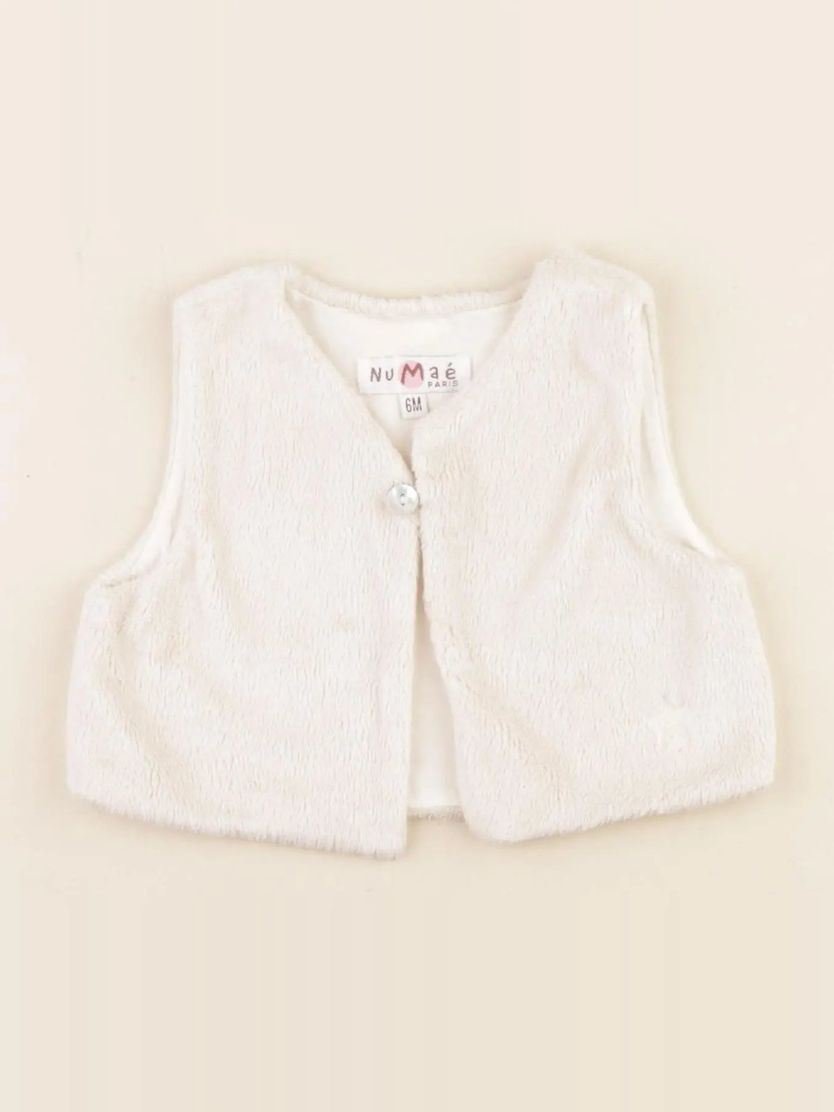 Numae - gilet beige - 6 mois