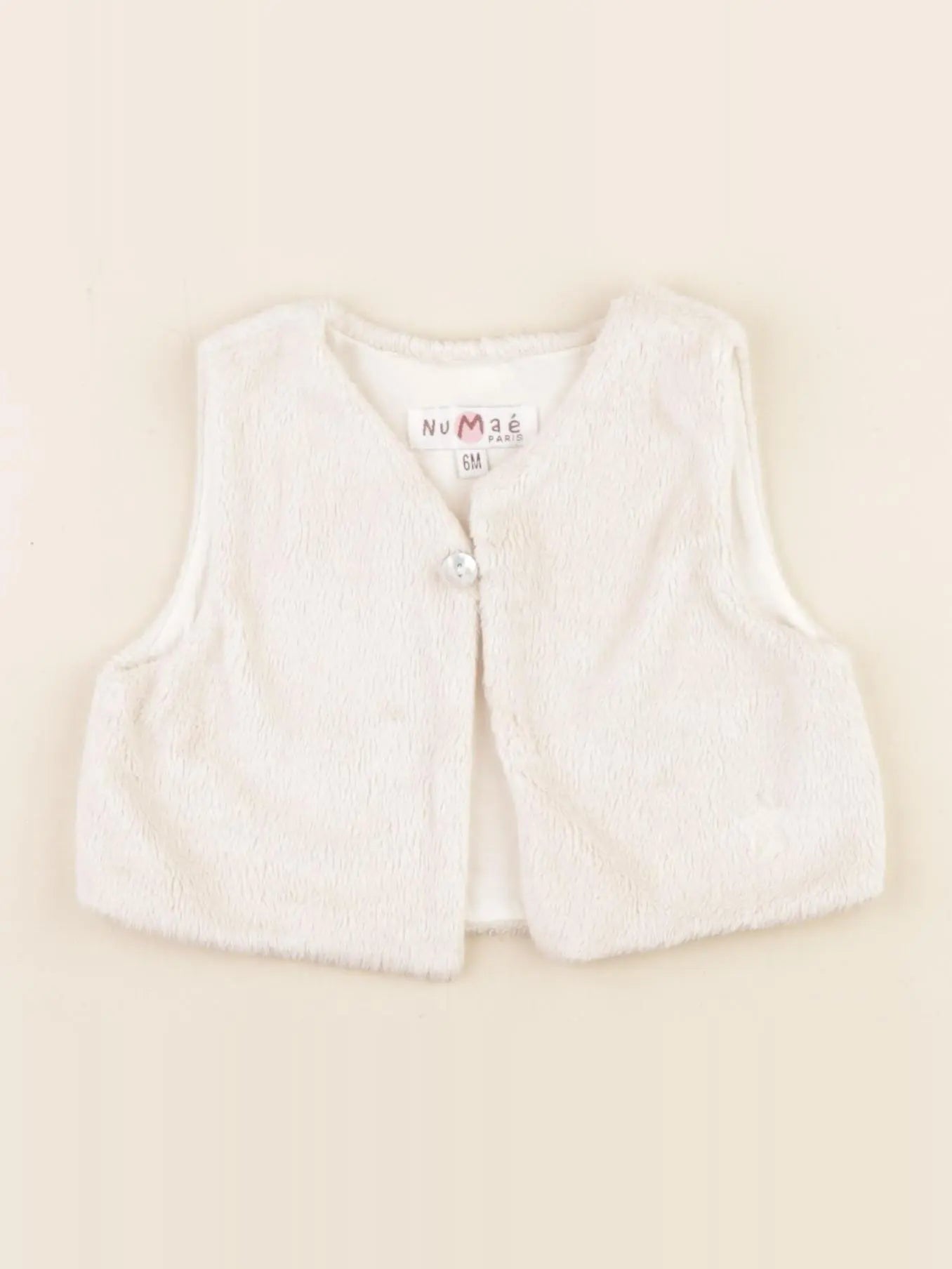 Numae - gilet beige - 6 mois