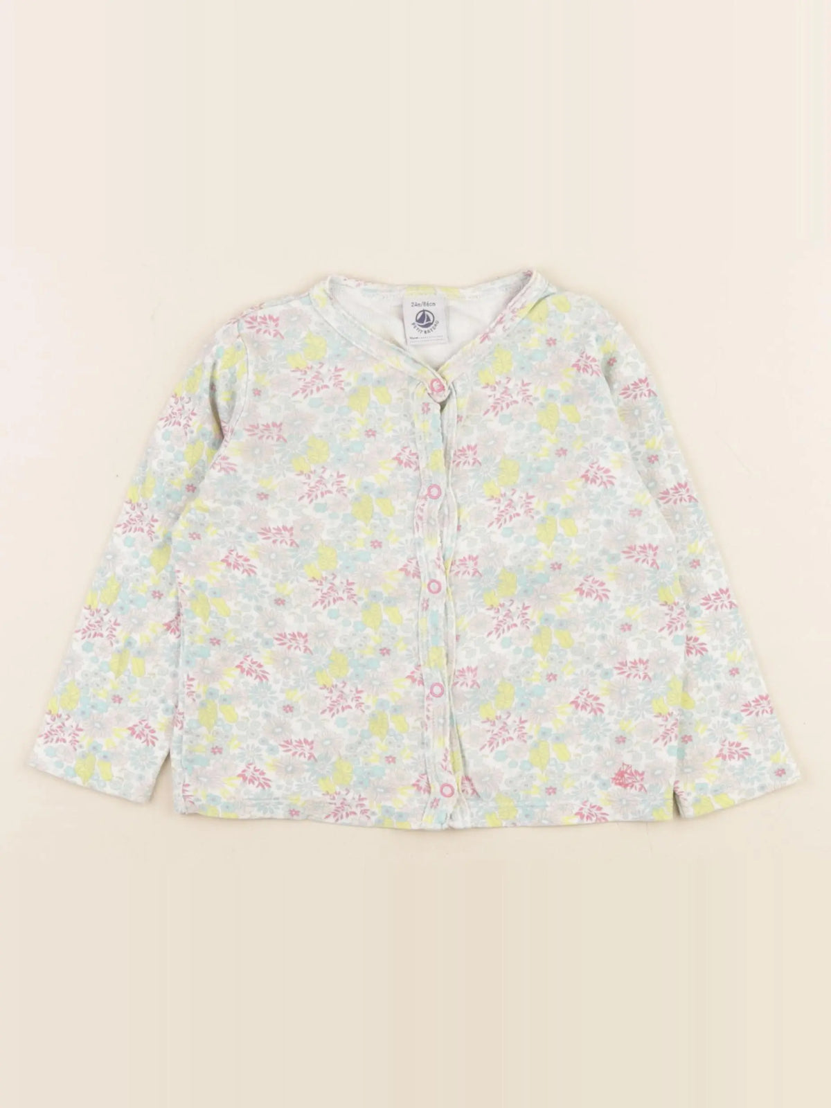 Petit Bateau - tee-shirt multicolore - 24 mois