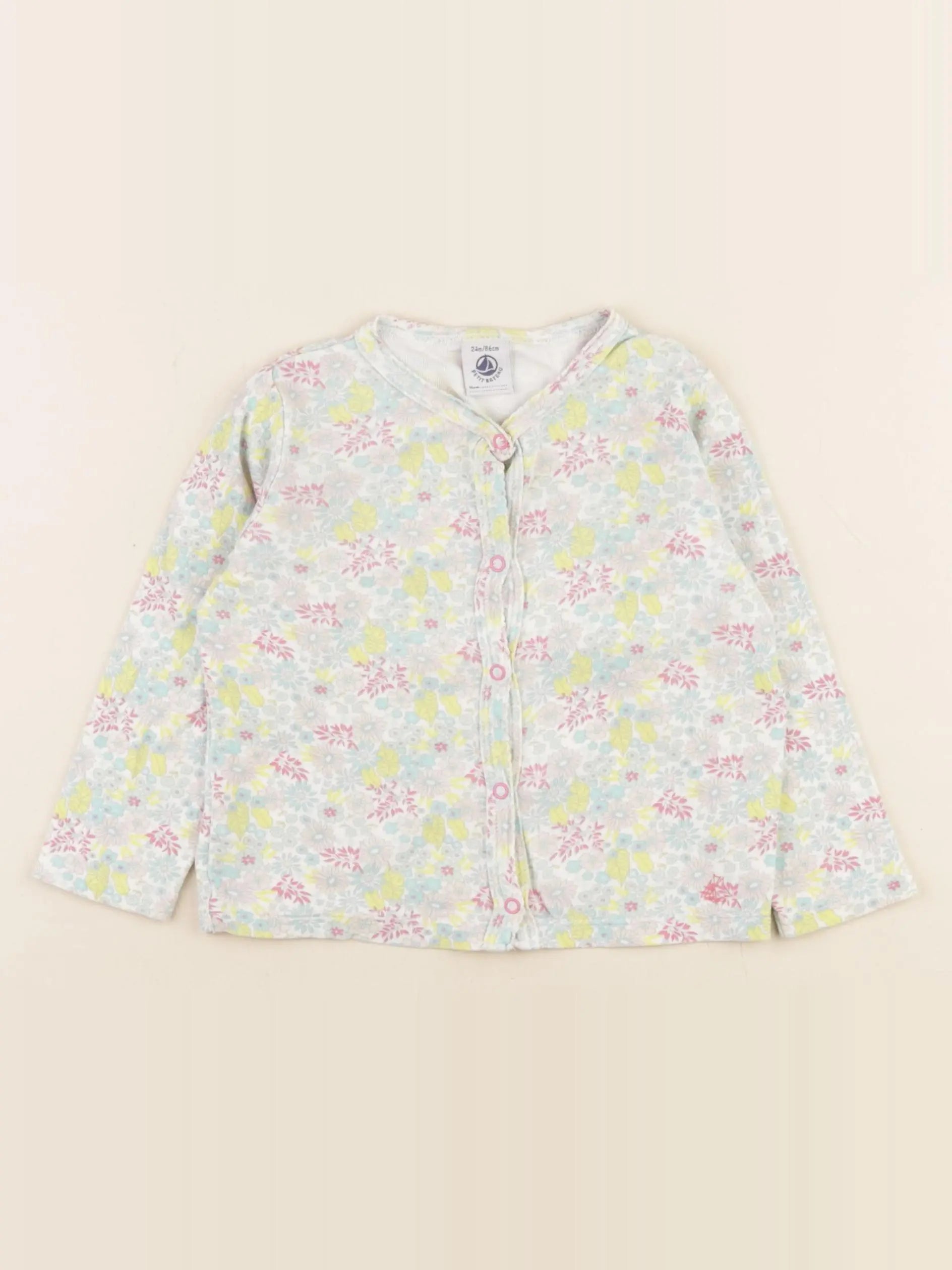 Petit Bateau - tee-shirt multicolore - 24 mois