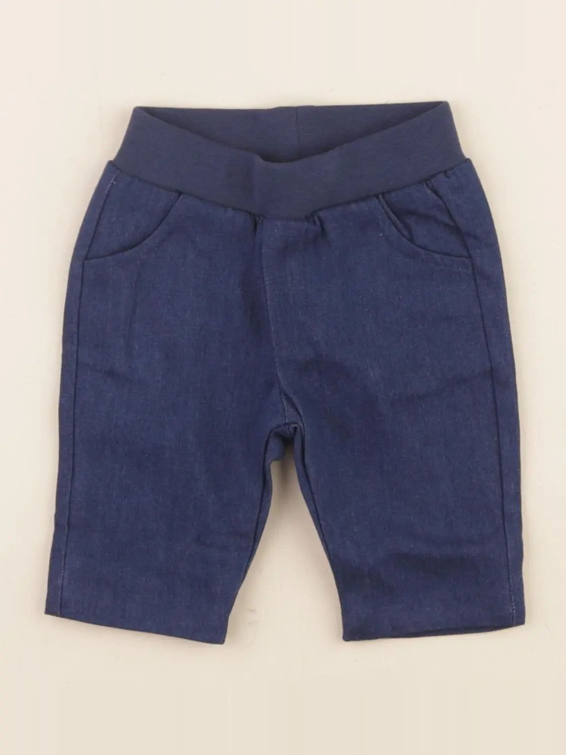 Jacadi - pantalon doublé bleu - 1 mois