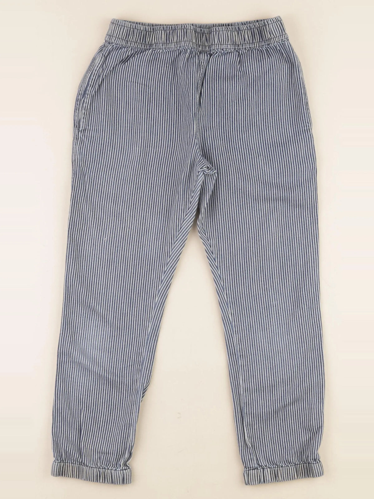 Finger in the nose - pantalon bleu - 8/9 ans
