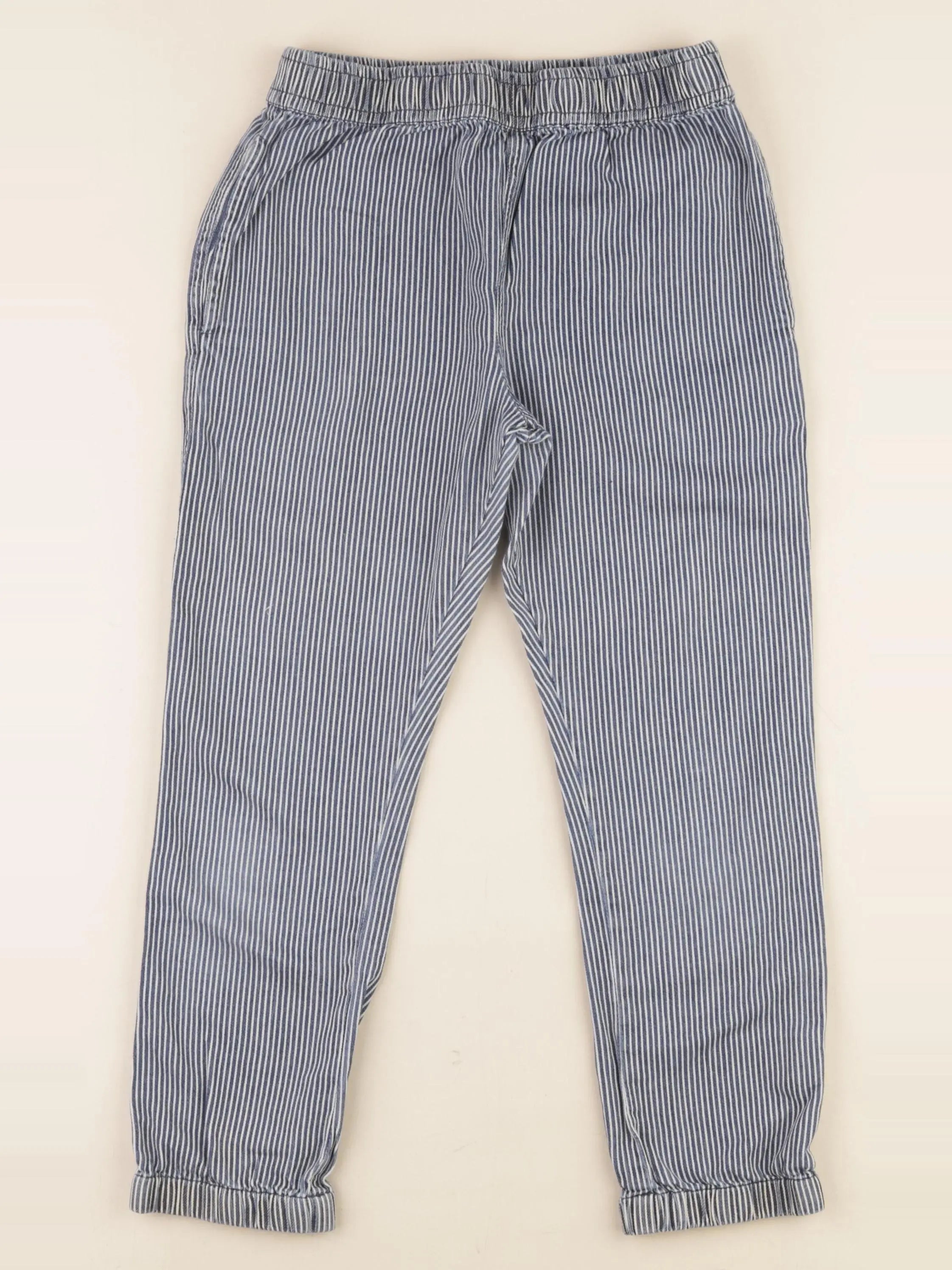 Finger in the nose - pantalon bleu - 8/9 ans