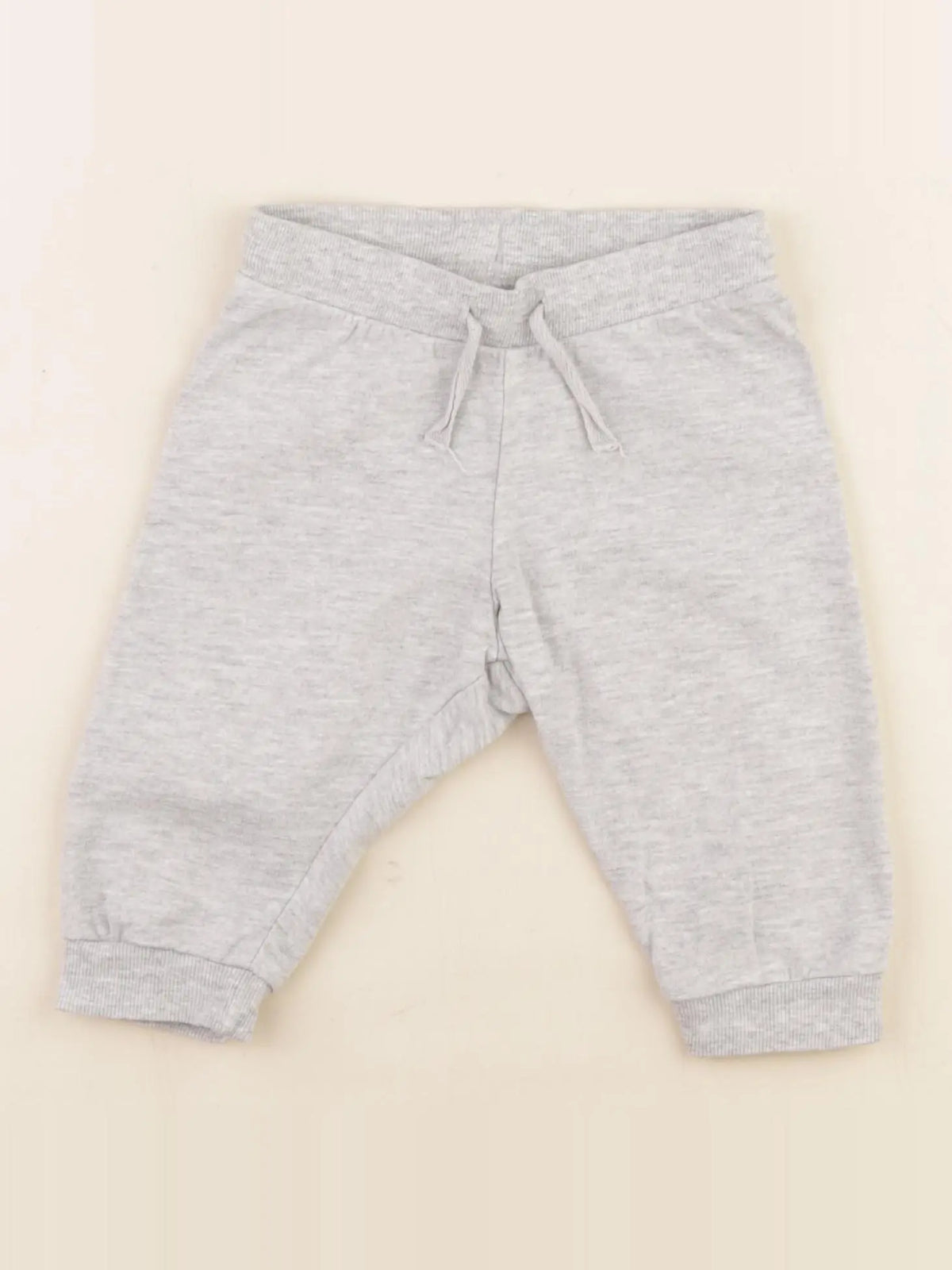H&M - jogging gris - 4/6 mois