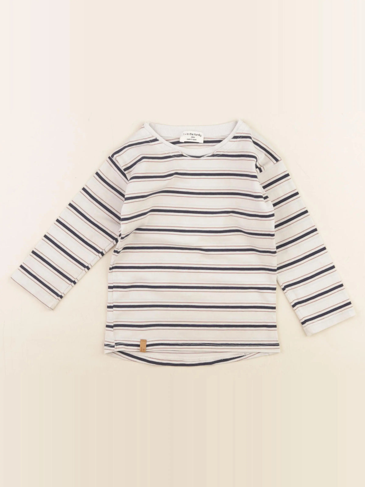 1+ In the family - tee-shirt multicolore - 24 mois