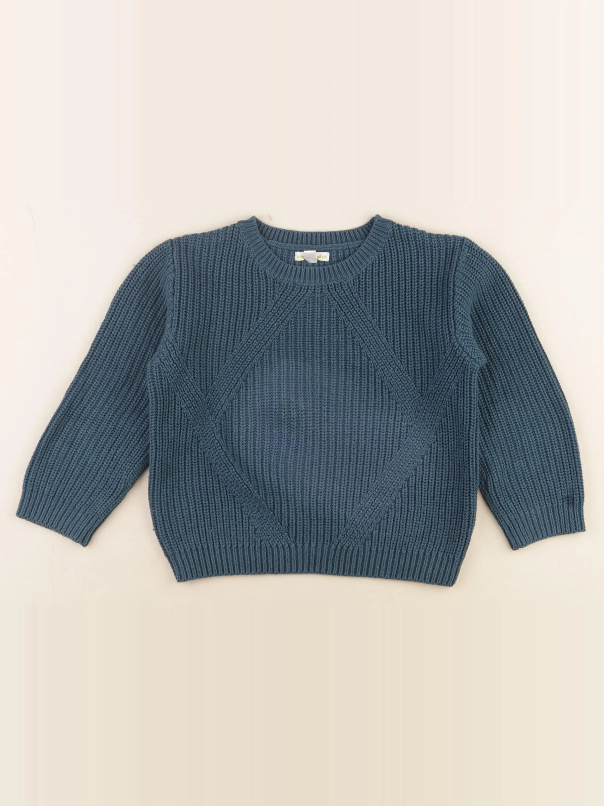 Vertbaudet - pull bleu - 6 ans