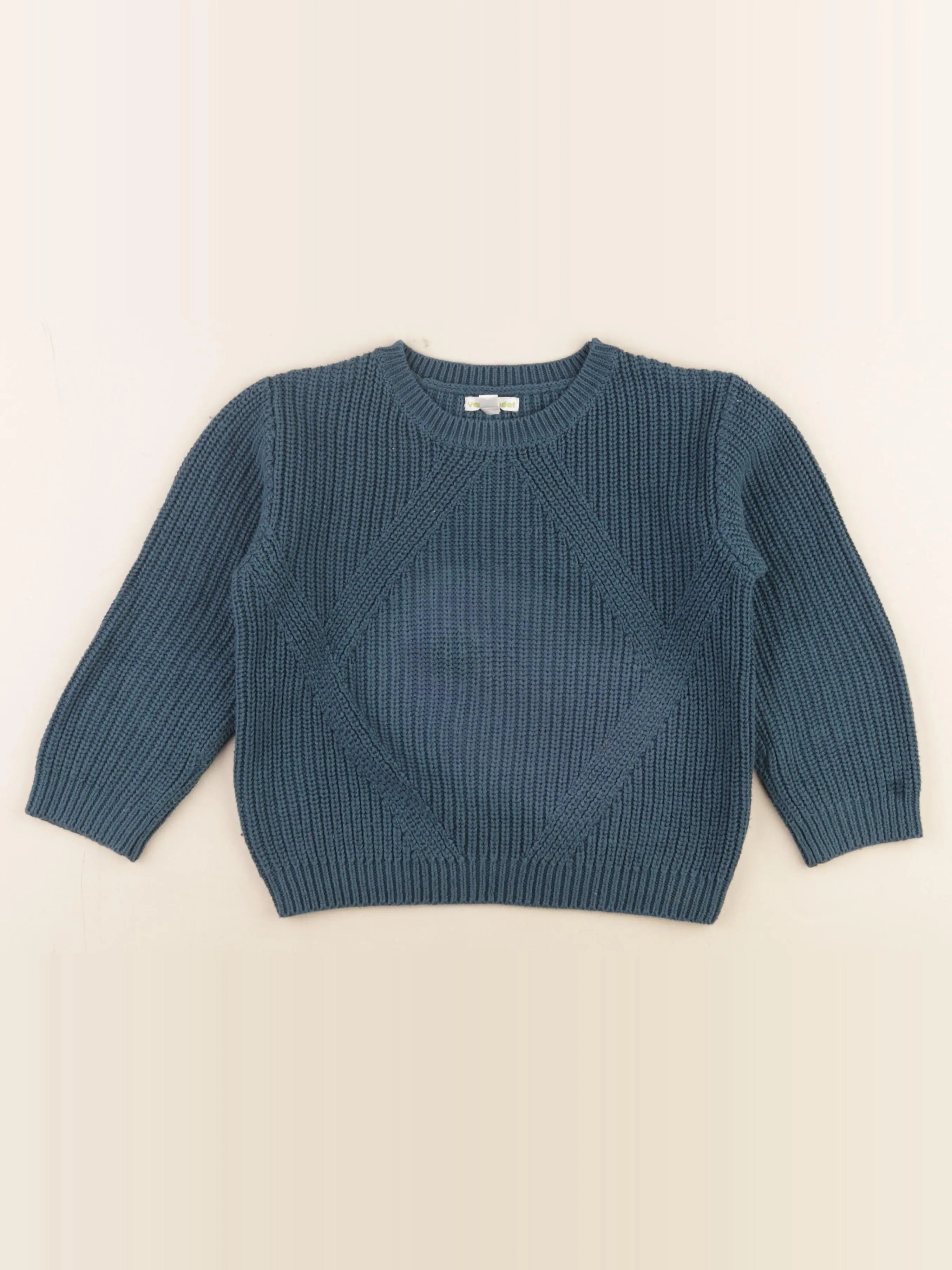 Vertbaudet - pull bleu - 6 ans