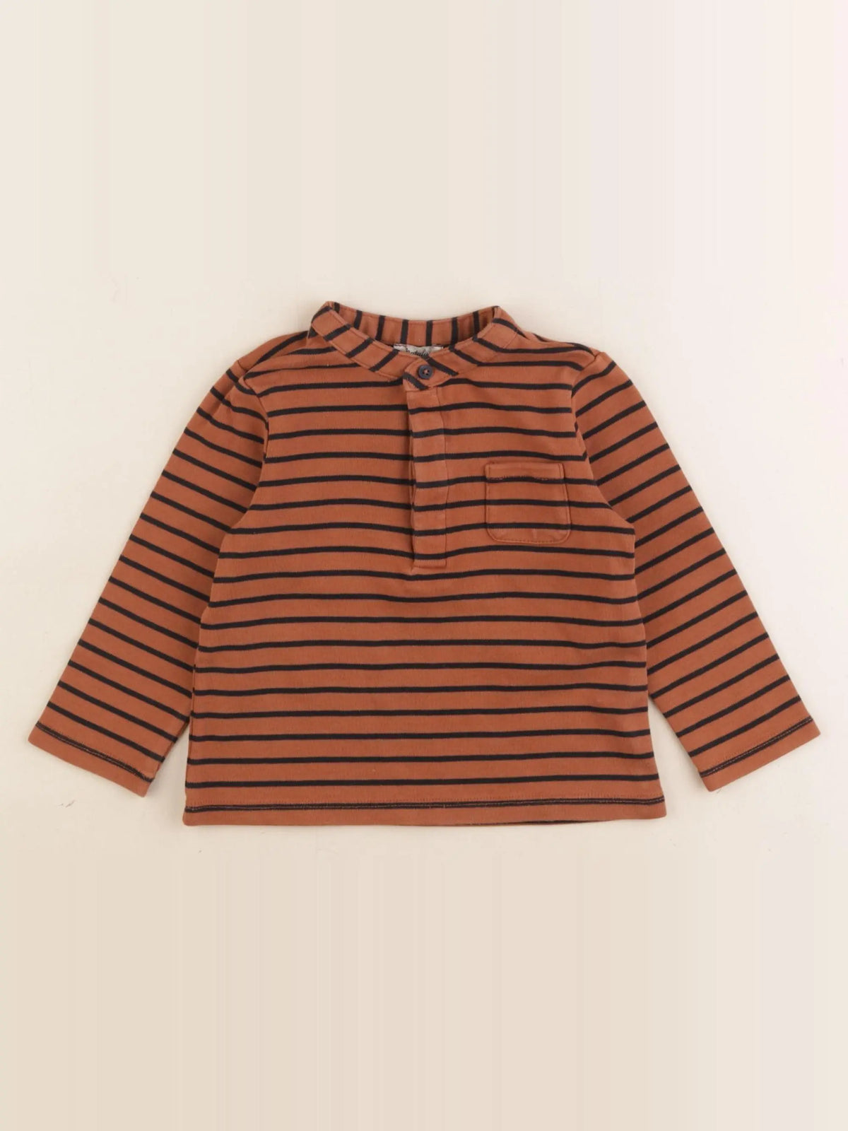 Natalys - tee-shirt marron - 24 mois