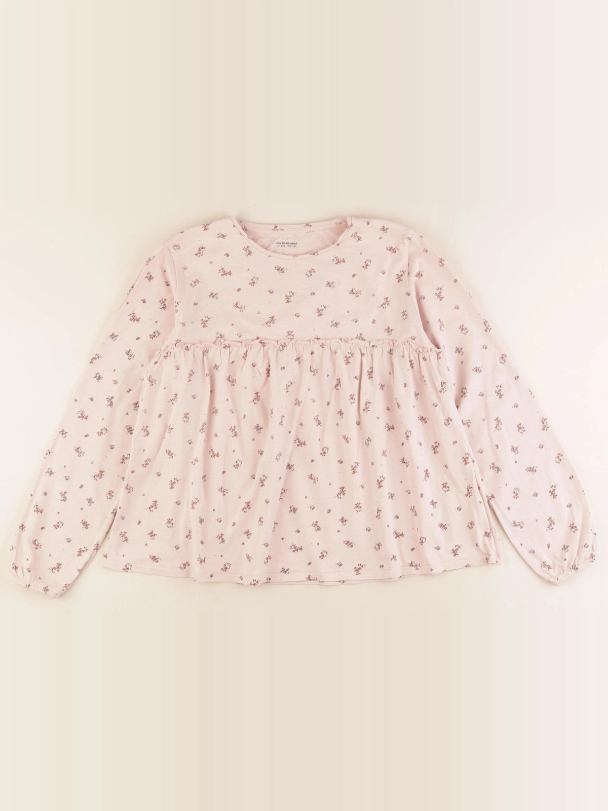 Vertbaudet - tee-shirt rose - 12 ans
