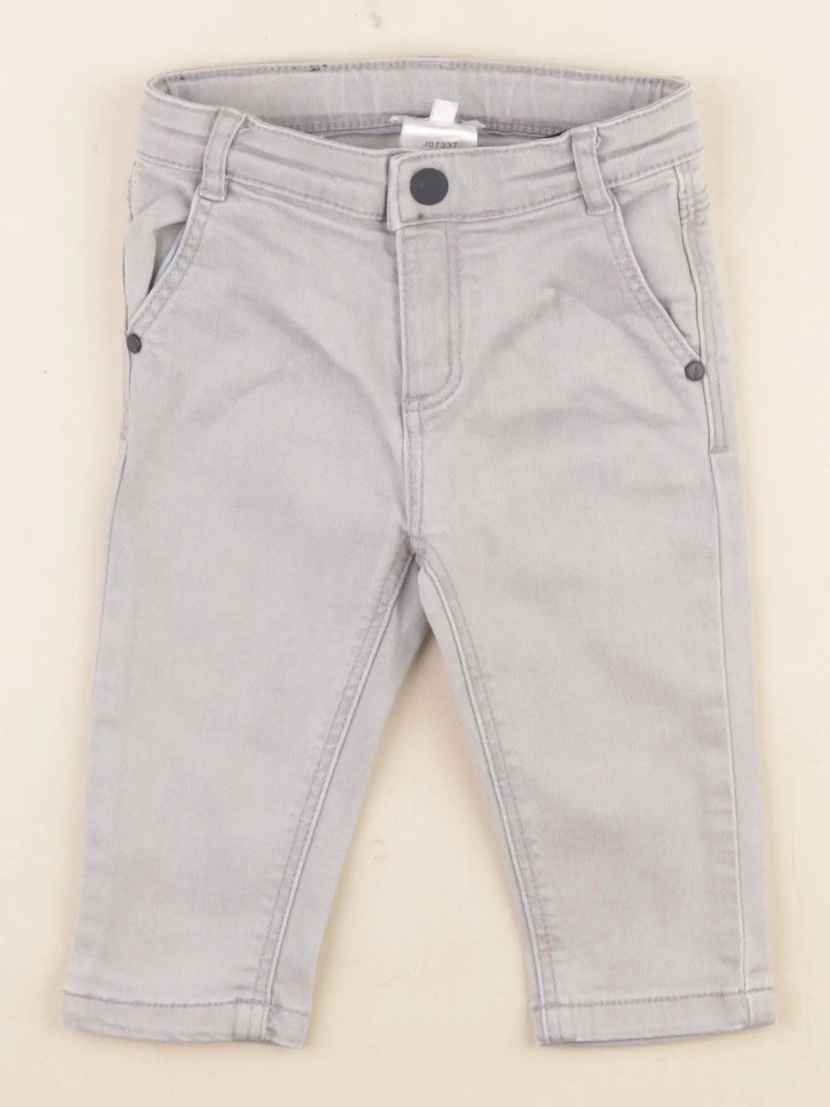 Jacadi - jean gris - 12 mois