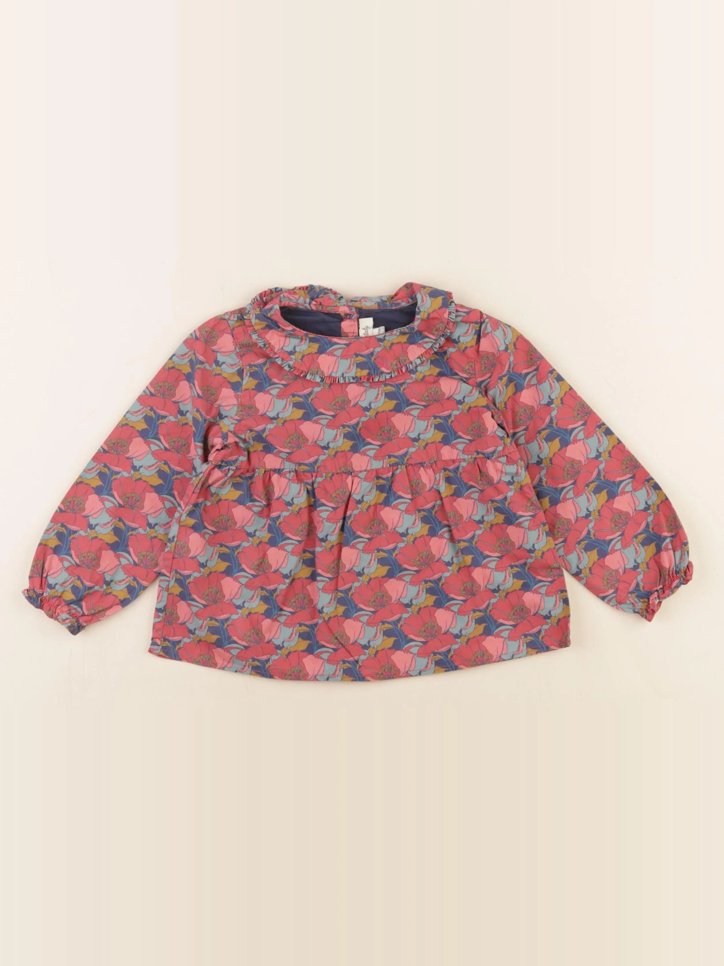 Natalys - blouse multicolore - 24 mois