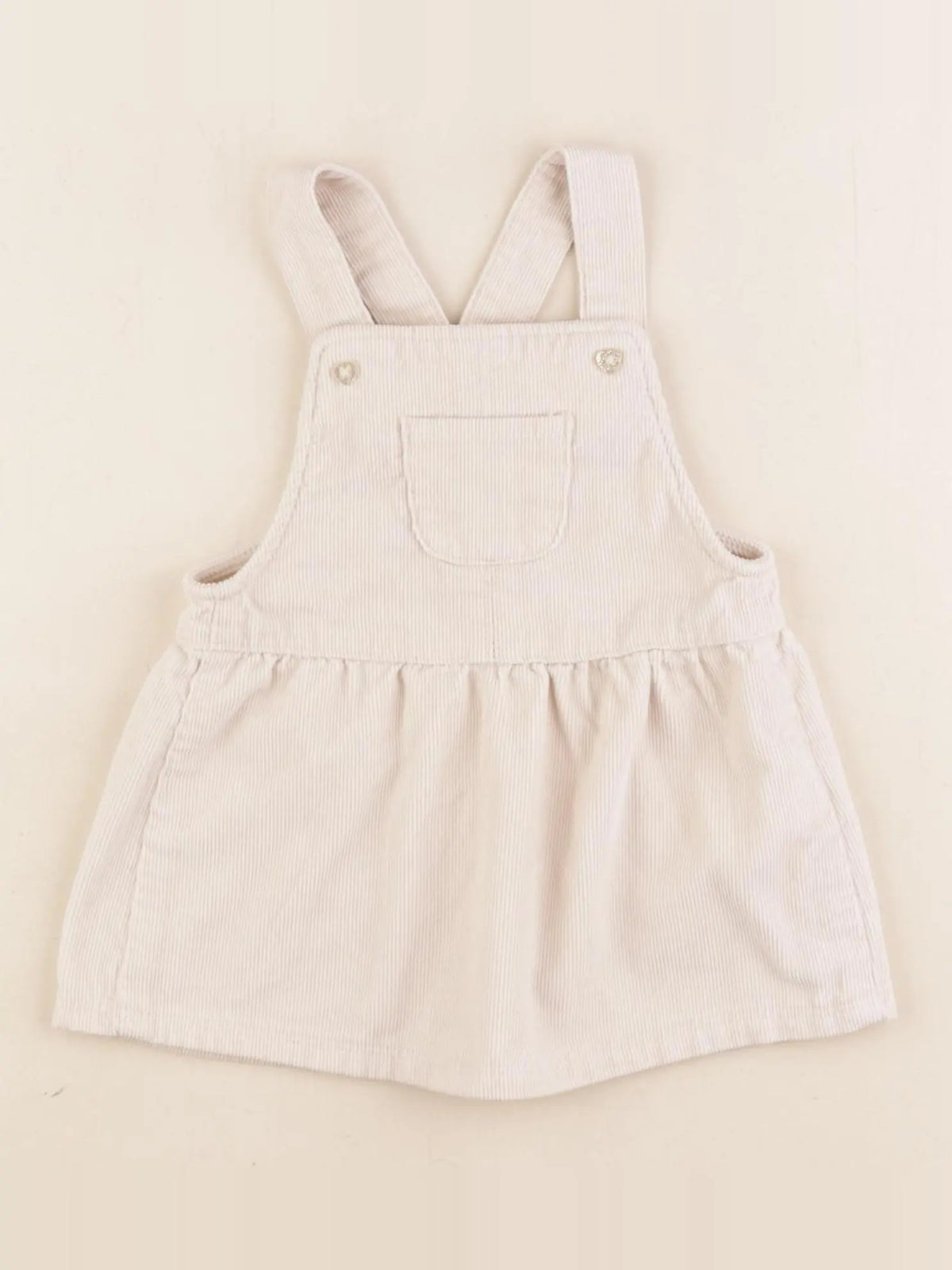 Tape à l'oeil - robe beige - 9 mois
