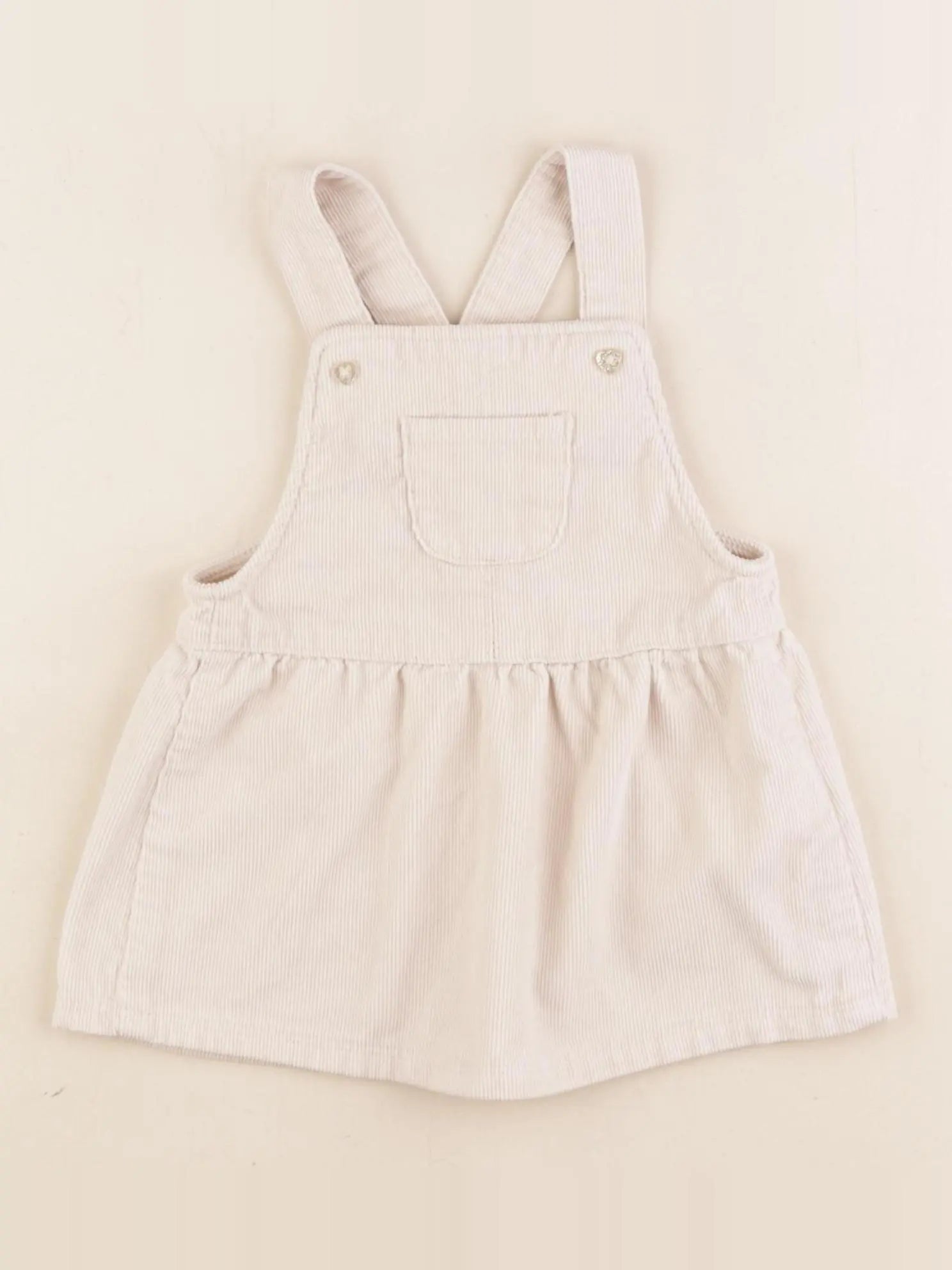 Tape à l'oeil - robe beige - 9 mois