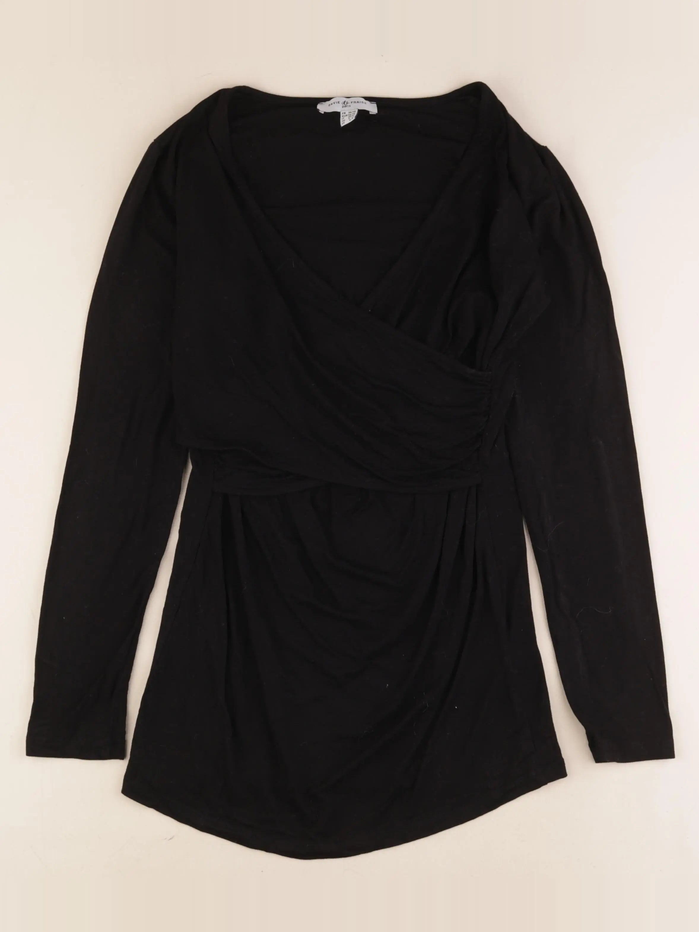 Envie de fraise - tee-shirt allaitement, grossesse noir - 36 à 38