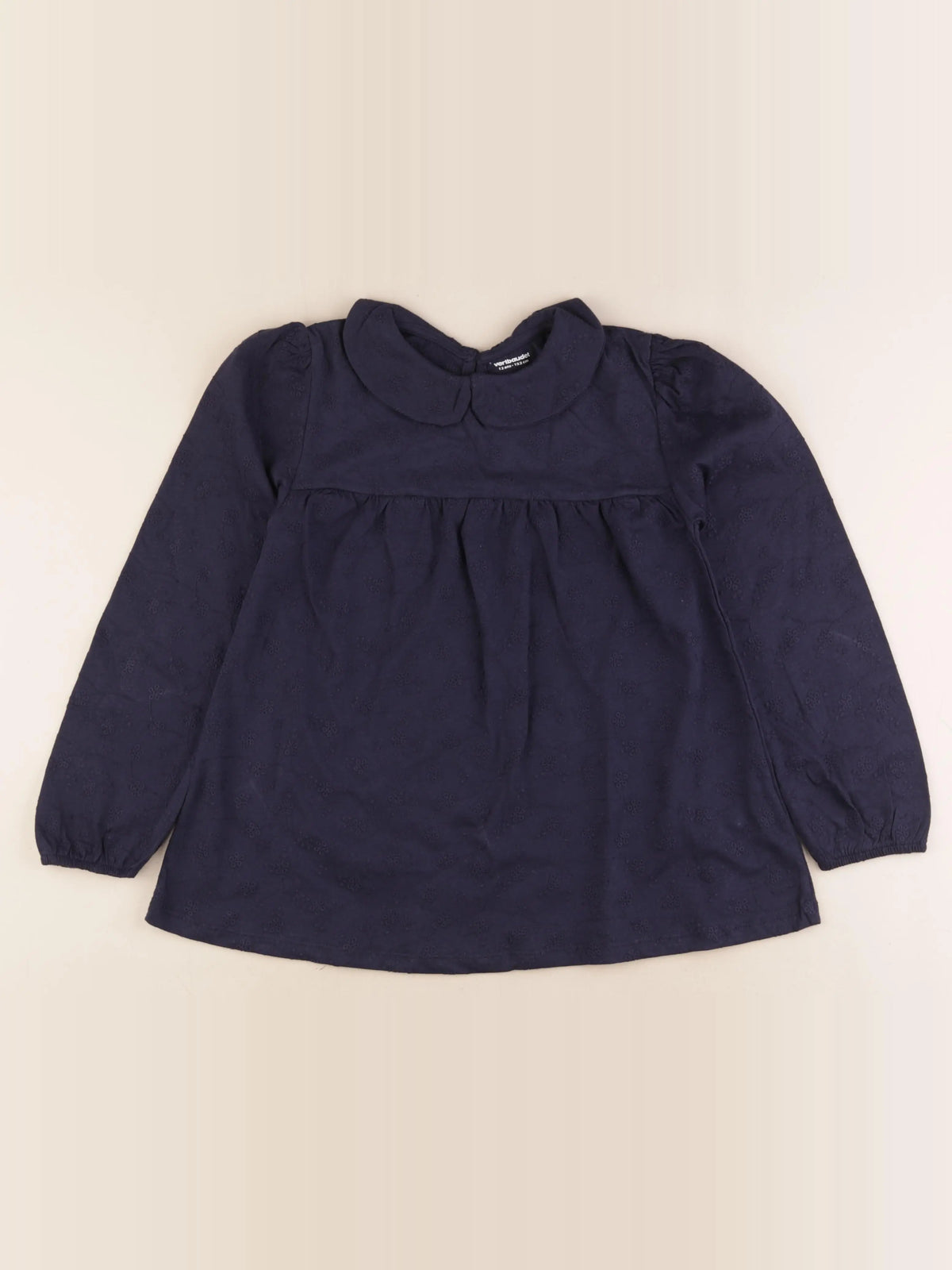 Vertbaudet - tee-shirt bleu - 12 ans