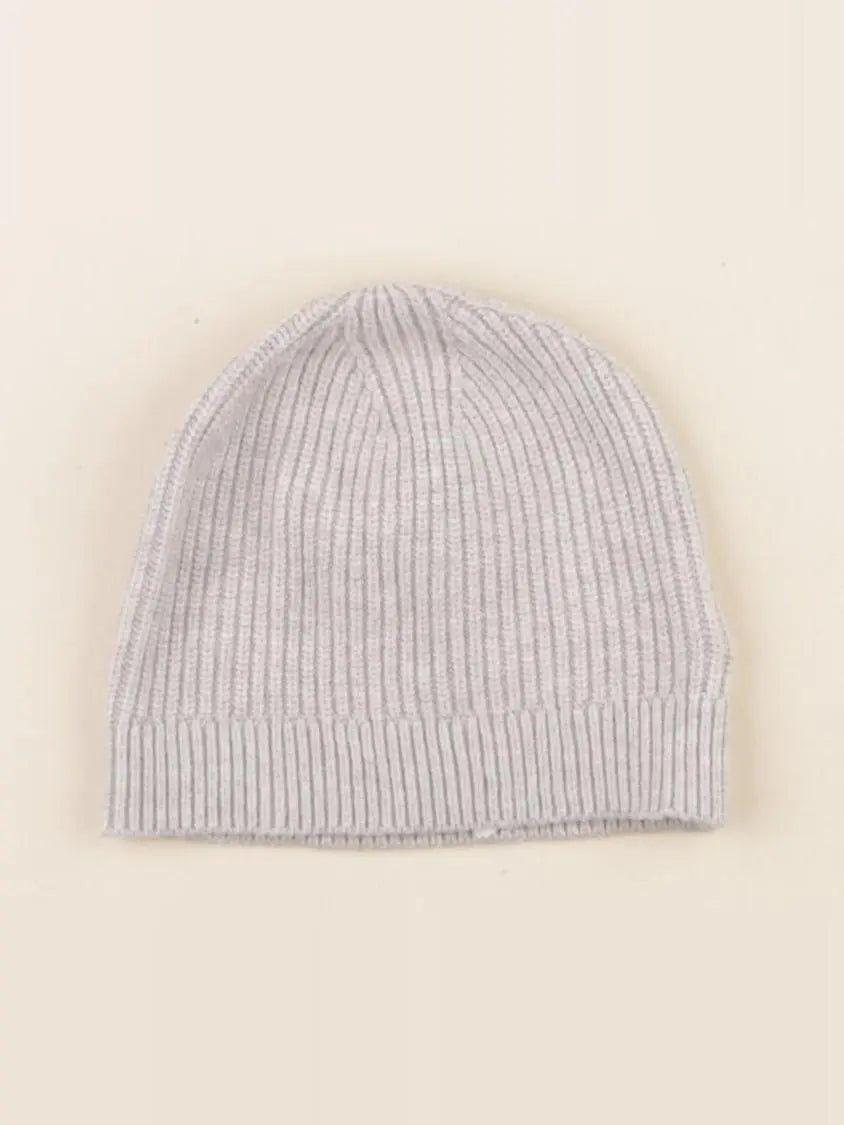 Vertbaudet - bonnet gris - 3/9 mois