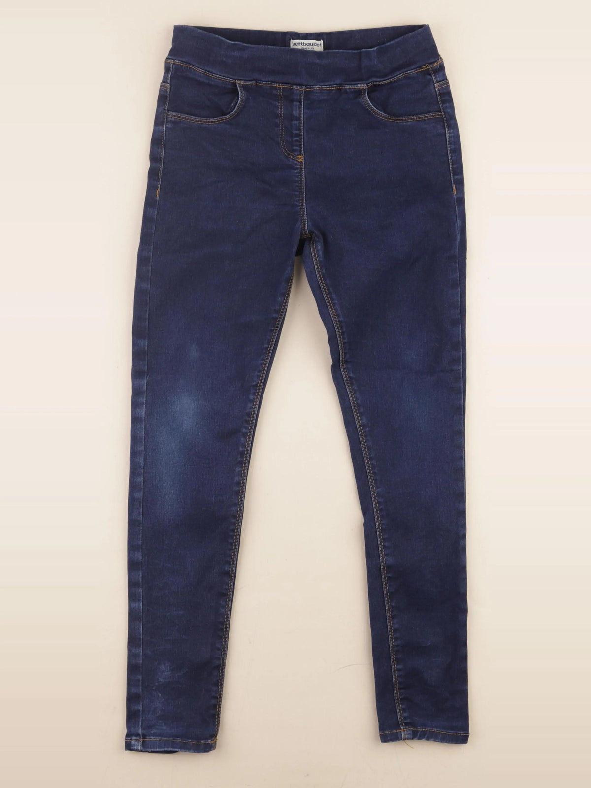 Vertbaudet - jegging bleu - 10 ans